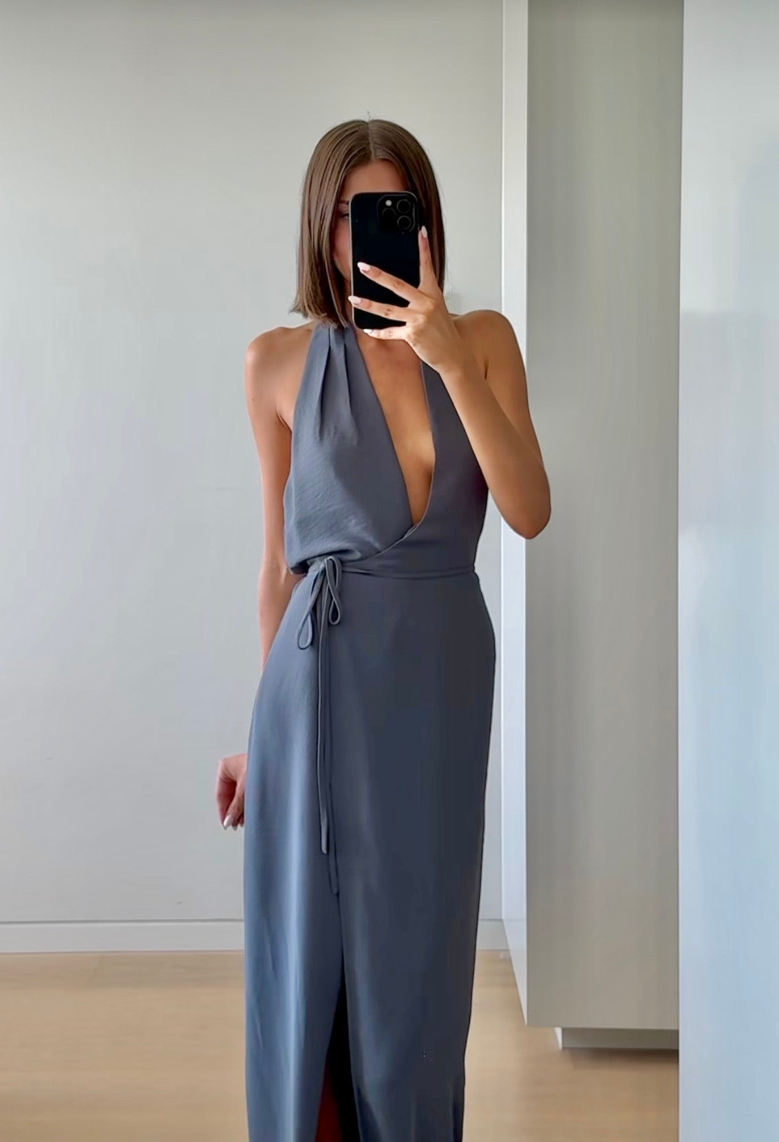 slim fit dress slacks Henne Vida Dress – The Designer Collection