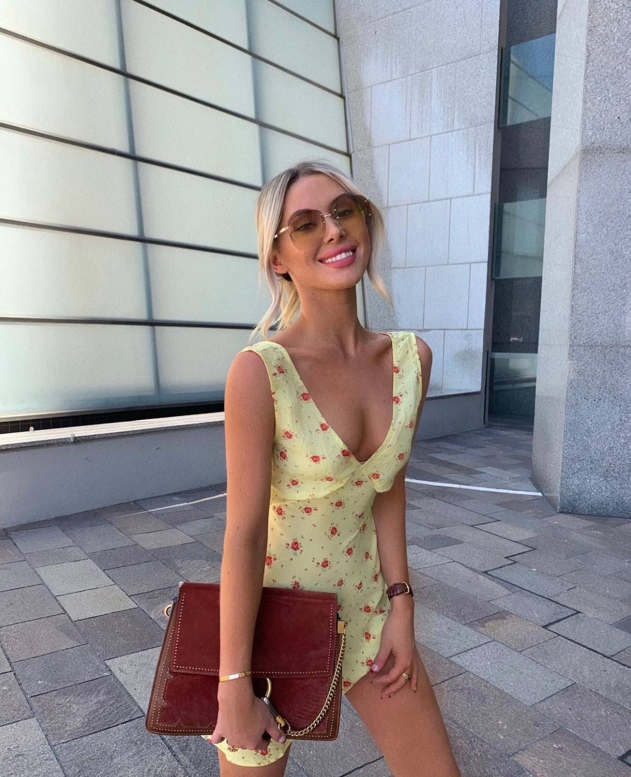 realisation par yellow dress FOR SALE - Realisation Par Isabelli Dress