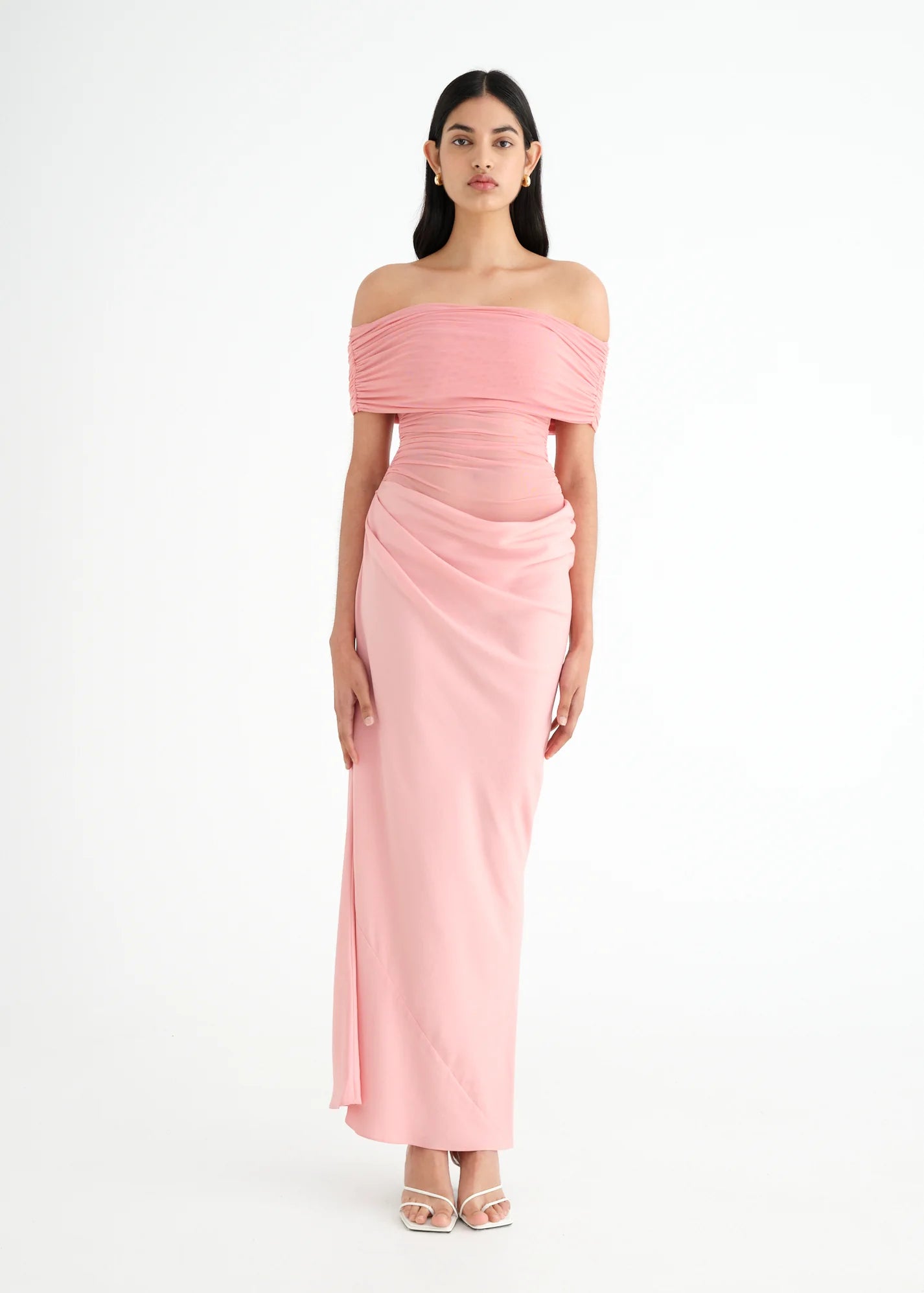 Benni Nico Off-Shoulder Maxi Dress