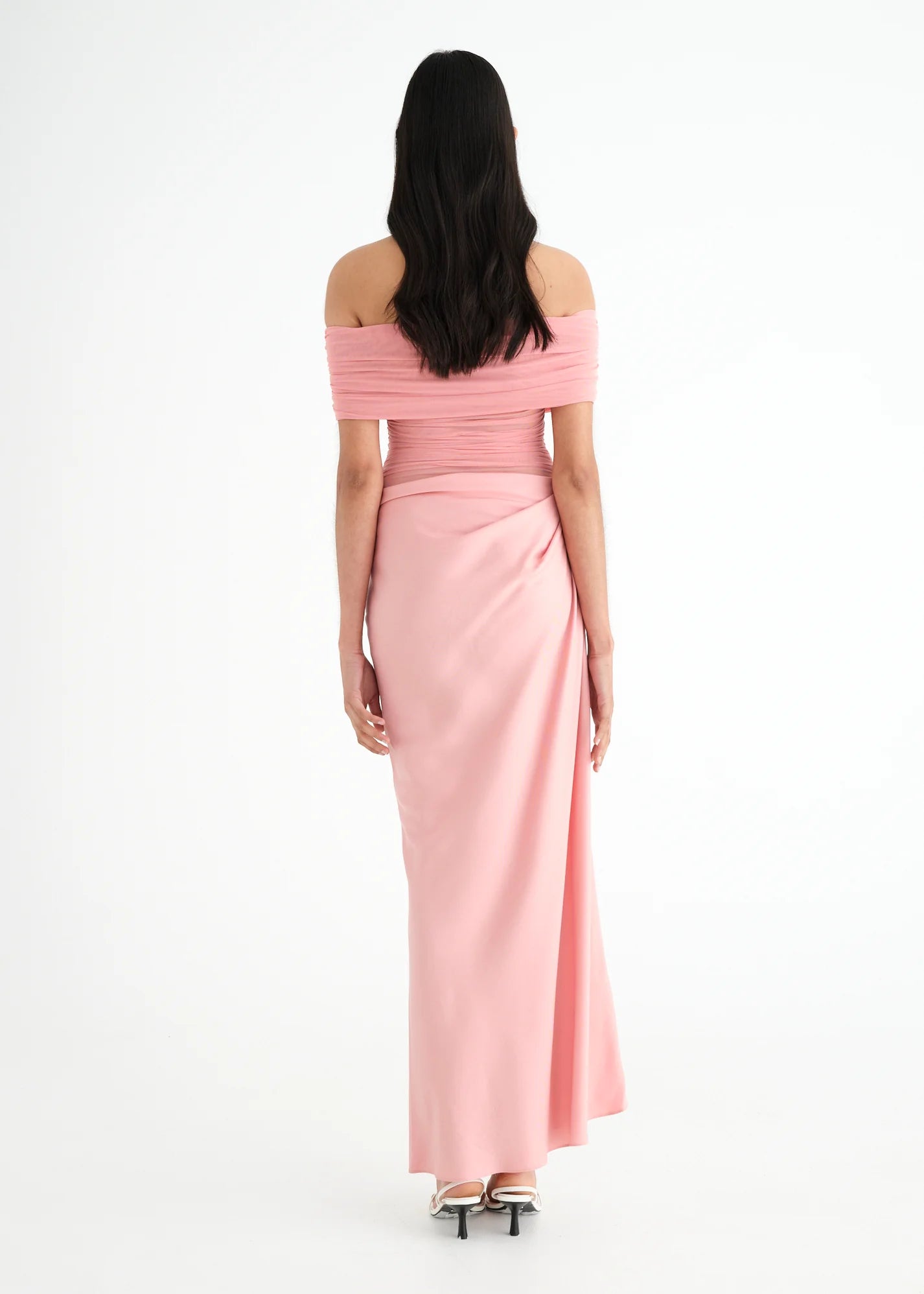 Benni Nico Off-Shoulder Maxi Dress