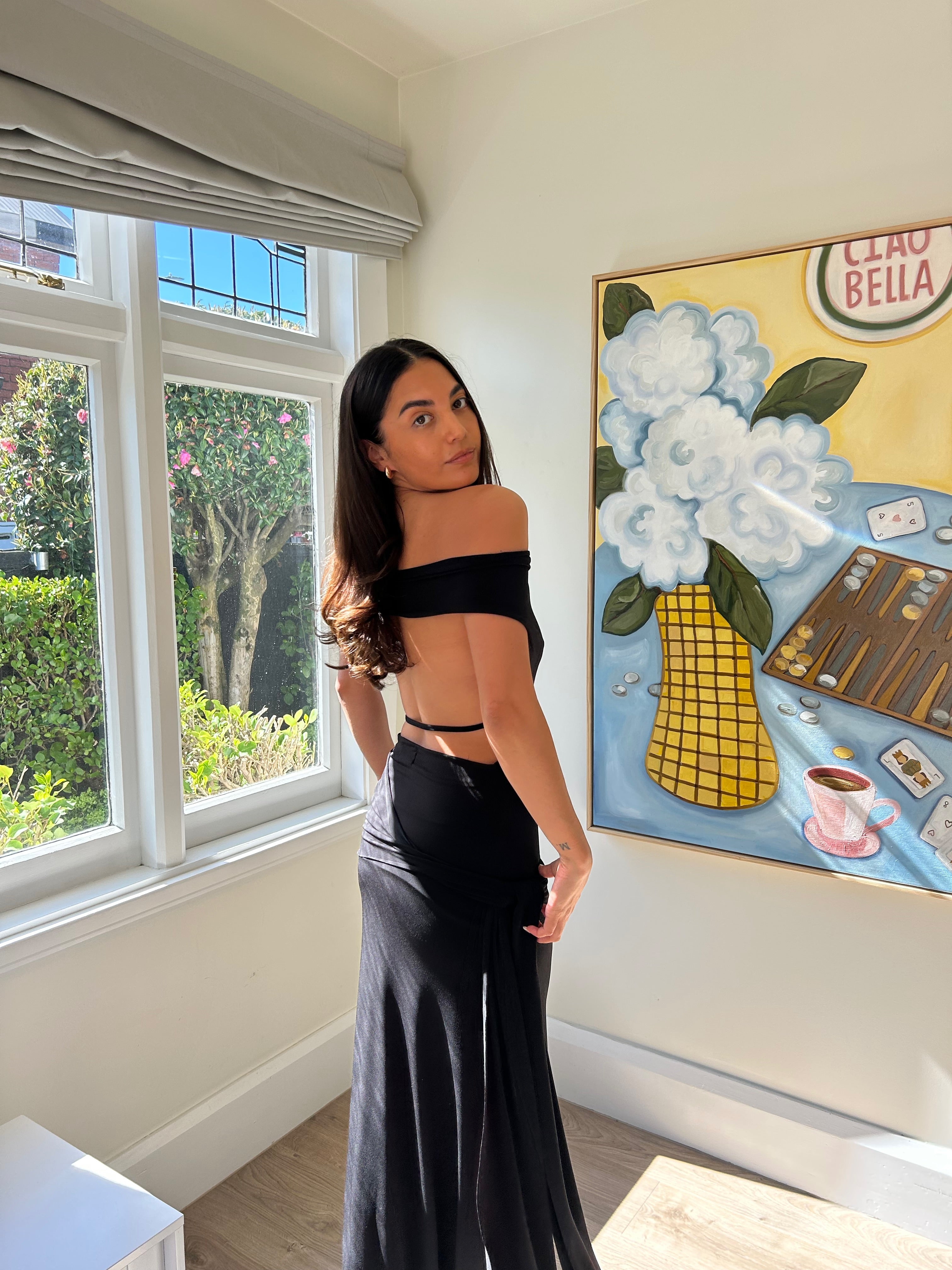 La Marie Nadia Dress - Black