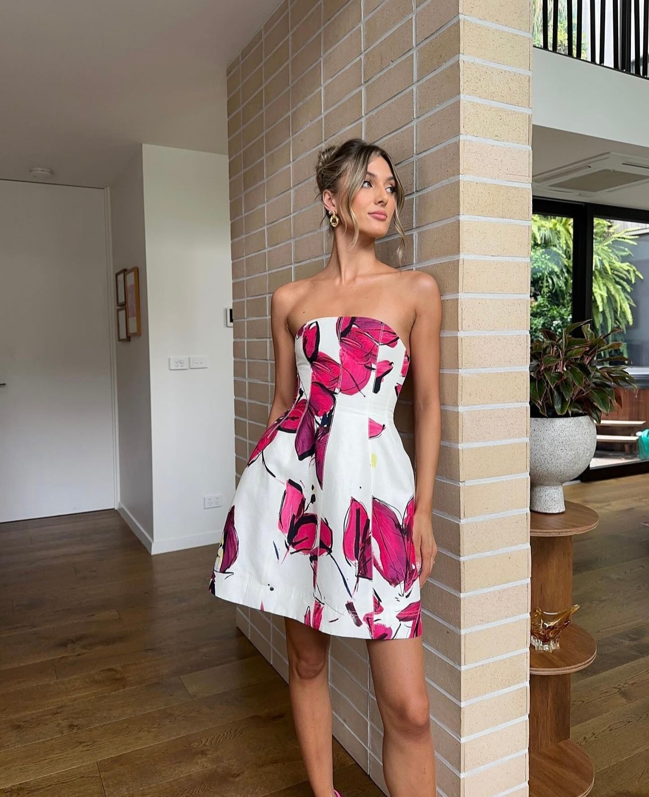 【Aje.】Baret Strapless Mini Dress Aje Baret Strapless Mini Dress | The Designer Hire