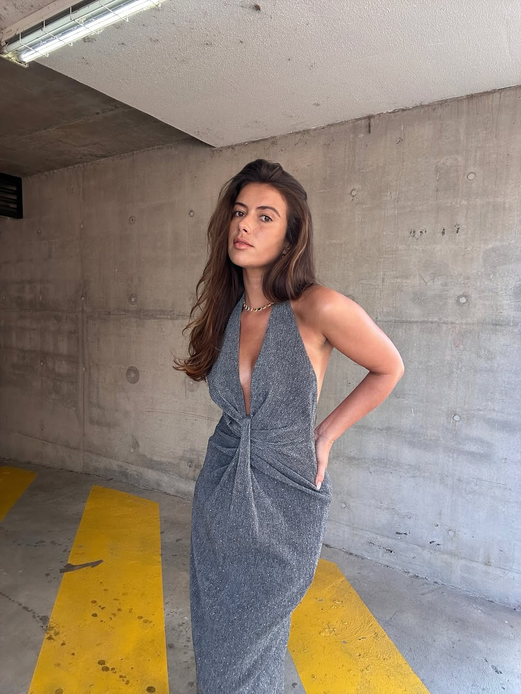 Bec & Bridge Astra Drape Maxi Dress