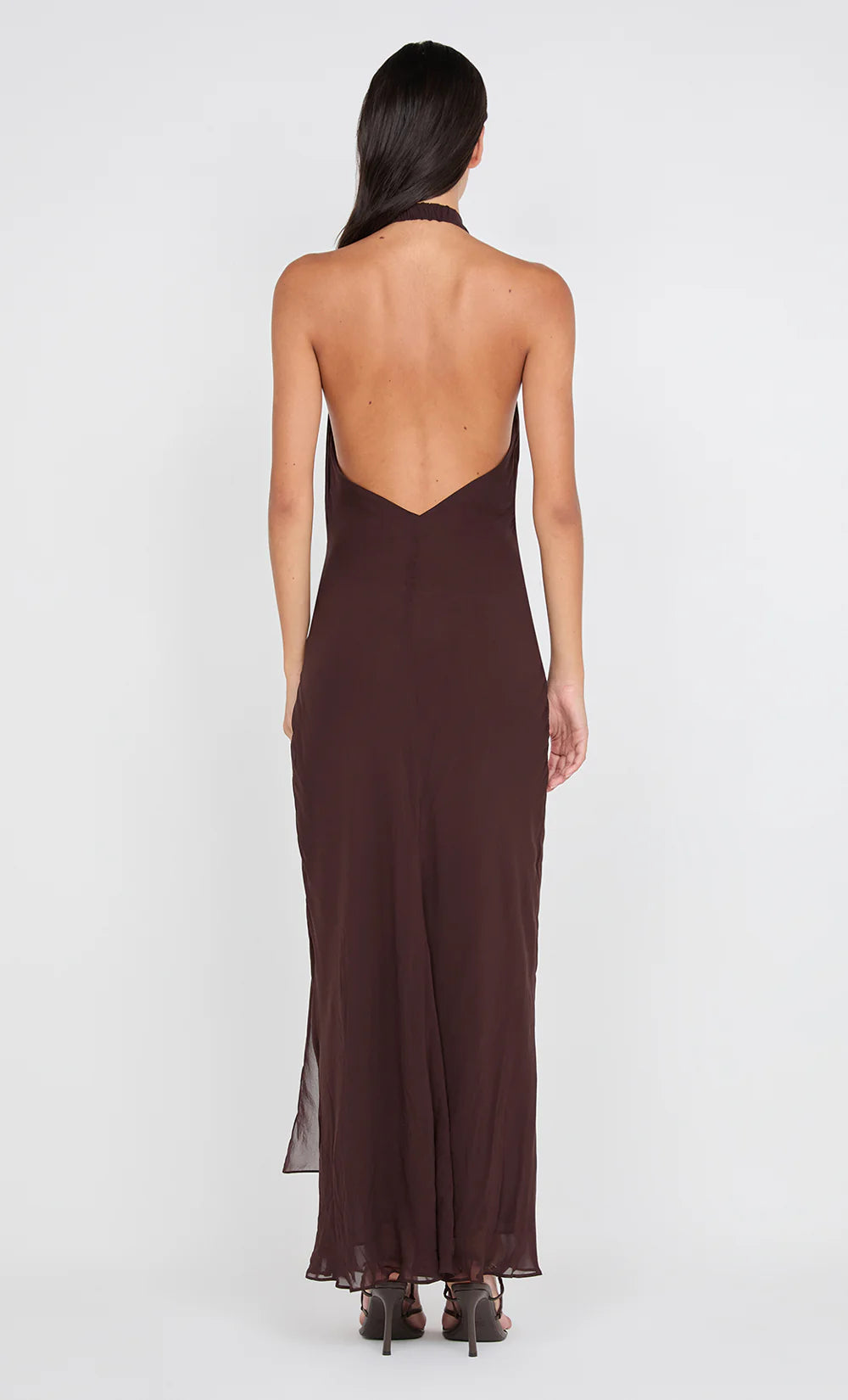 Bec & Bridge Soneva Wrap Dress - Dark Chocolate