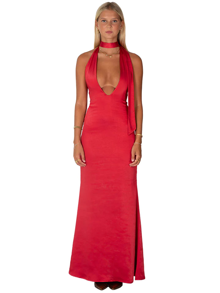 I Am Delilah Margot Maxi - Cherry