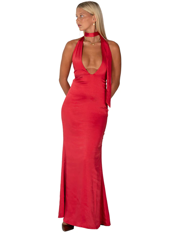 I Am Delilah Margot Maxi - Cherry