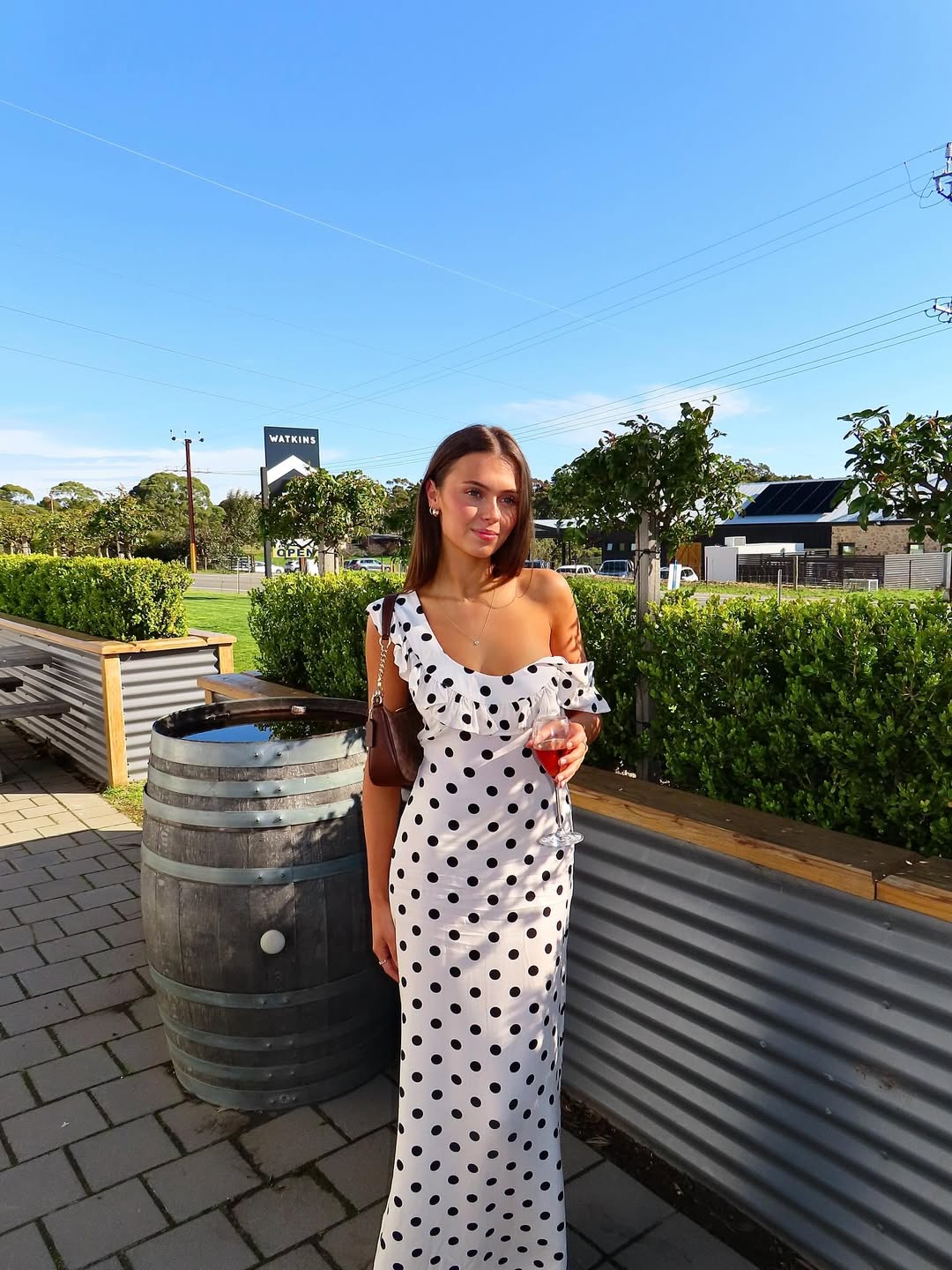 Design By Si Luna Dress - White/Black