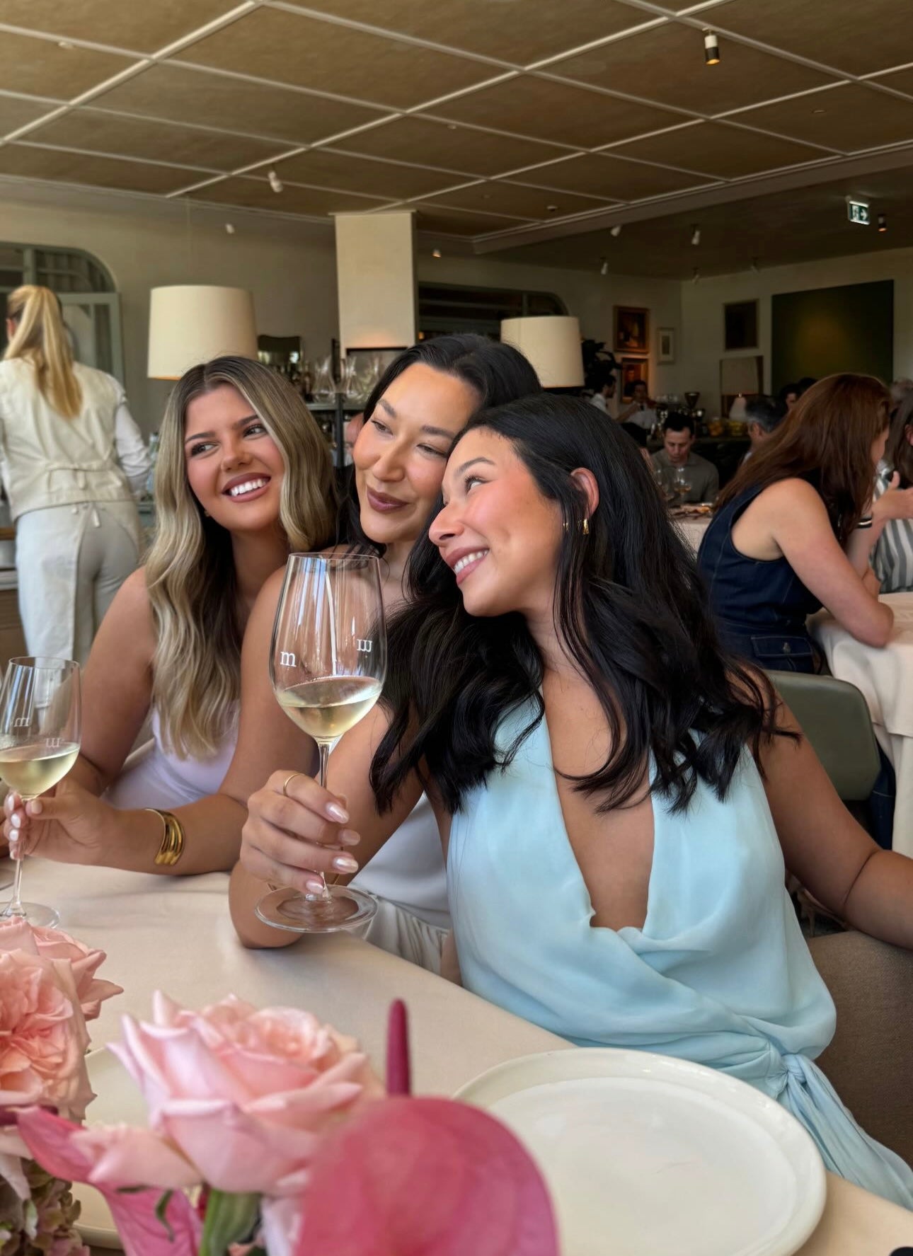 Bec & Bridge Soneva Wrap Dress - Arctic Blue