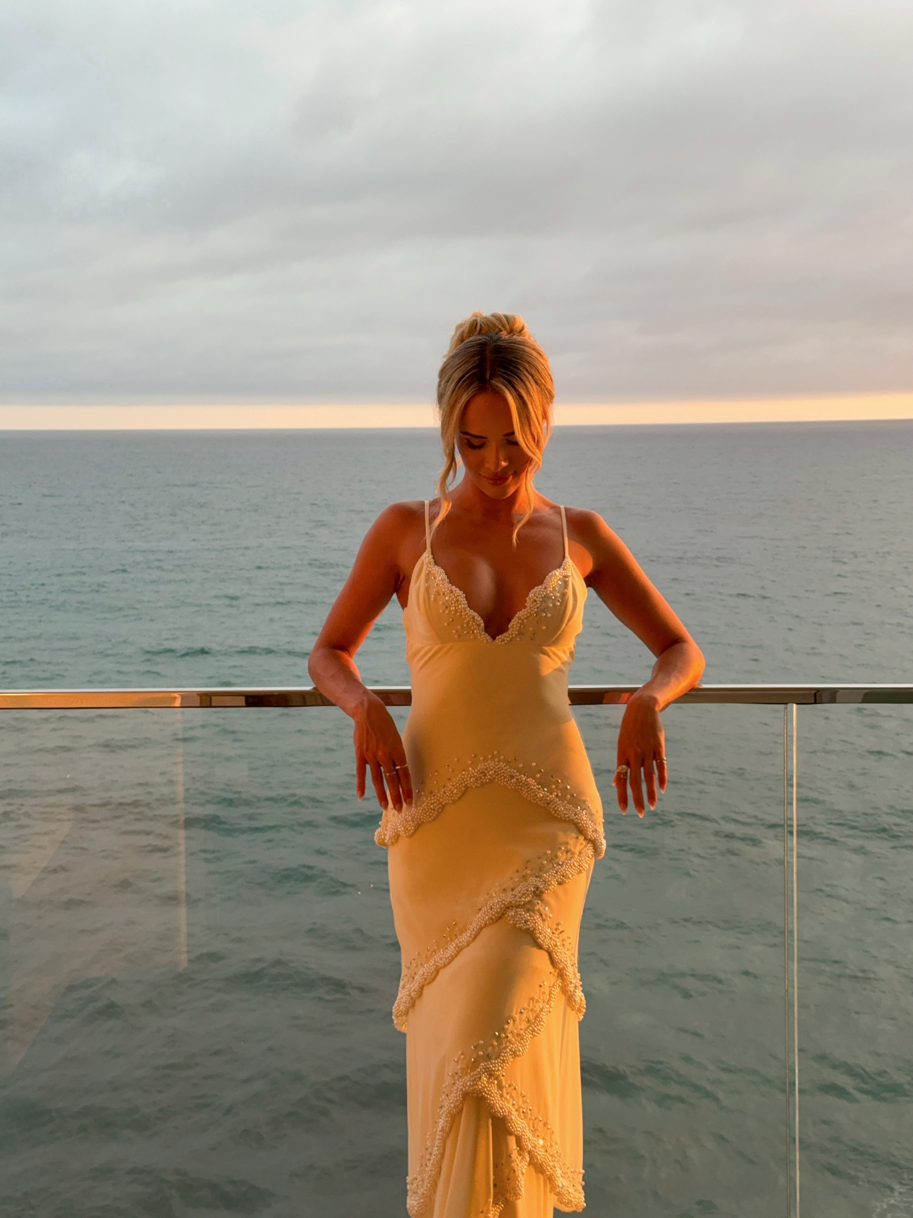 House of CB Sorelle Tiered Maxi Dress