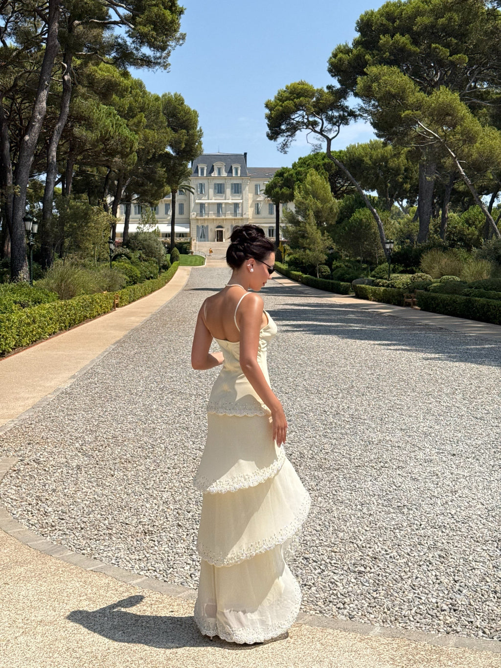 House of CB Sorelle Tiered Maxi Dress