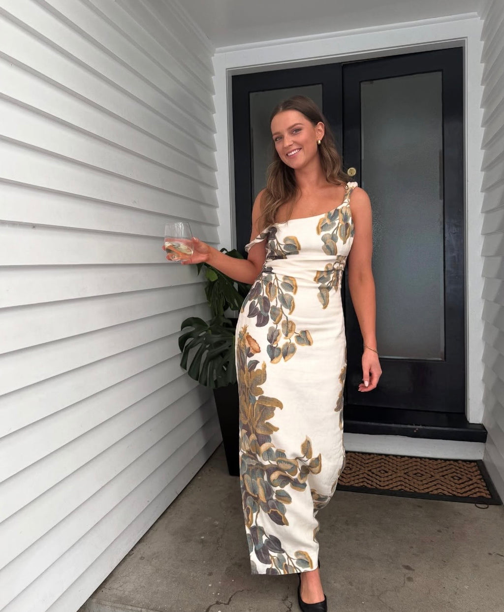 Sir The Label Evalita Twist Midi Dress