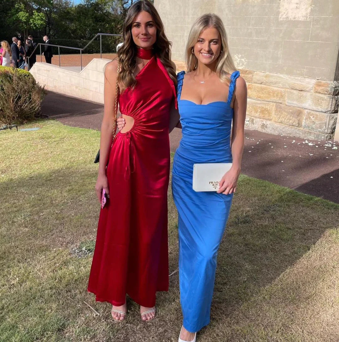 Sir The Label Azul Balconette Gown