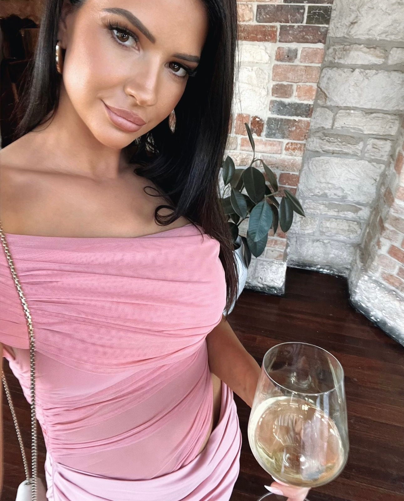 Benni Nico Off-Shoulder Maxi Dress