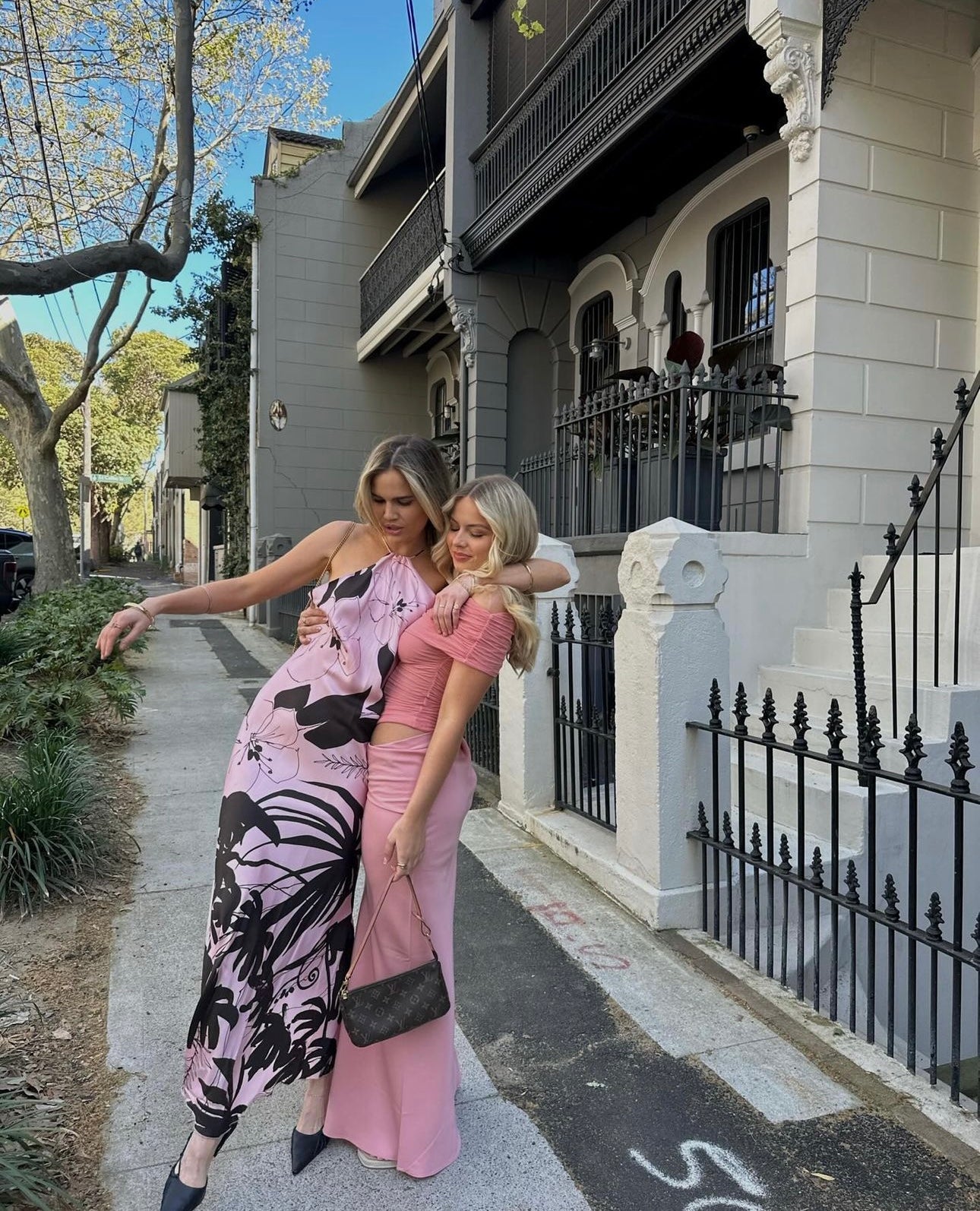 Benni Nico Off-Shoulder Maxi Dress