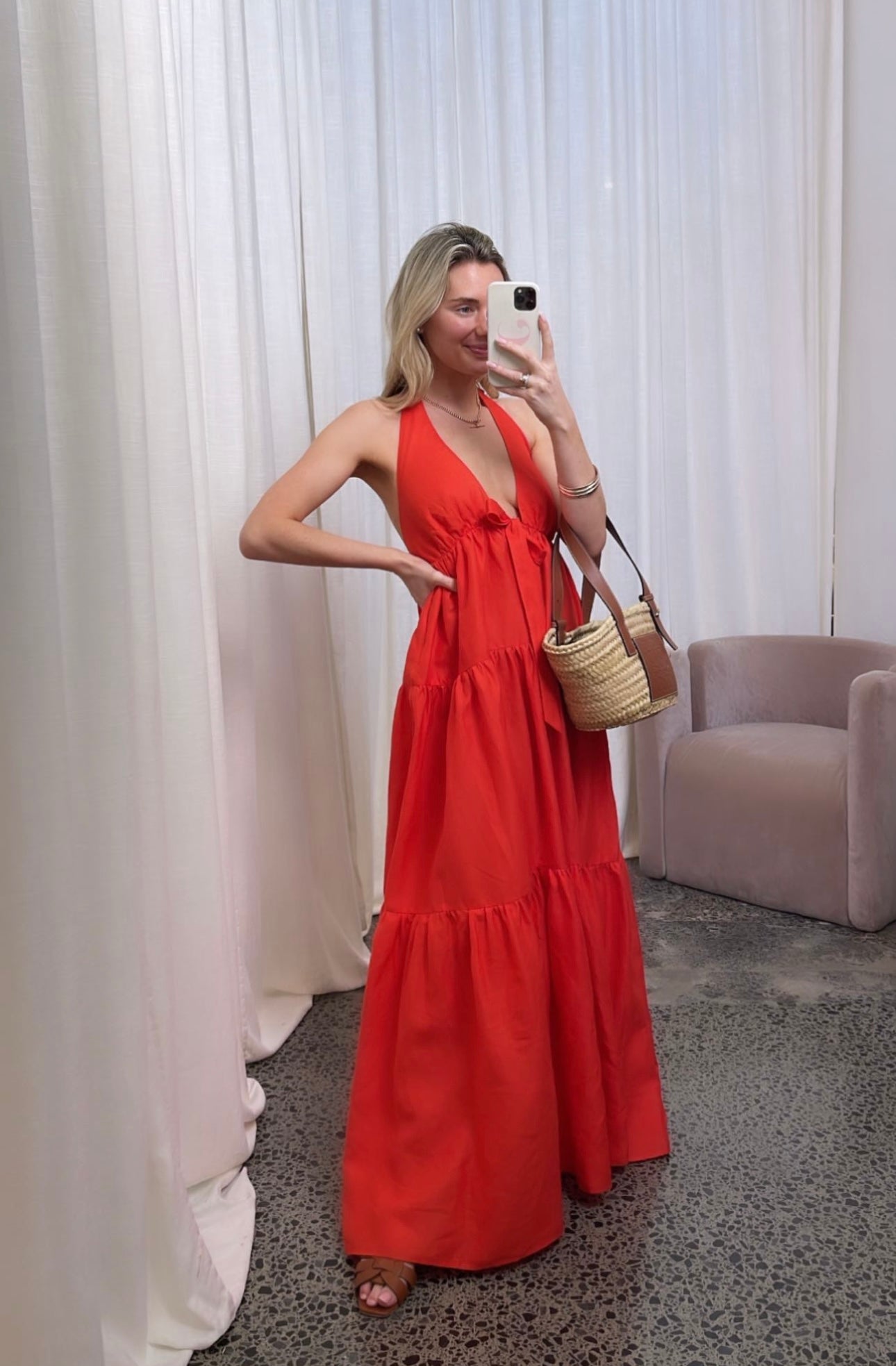 Caitlin Crisp Forever & Always Dress - Tango