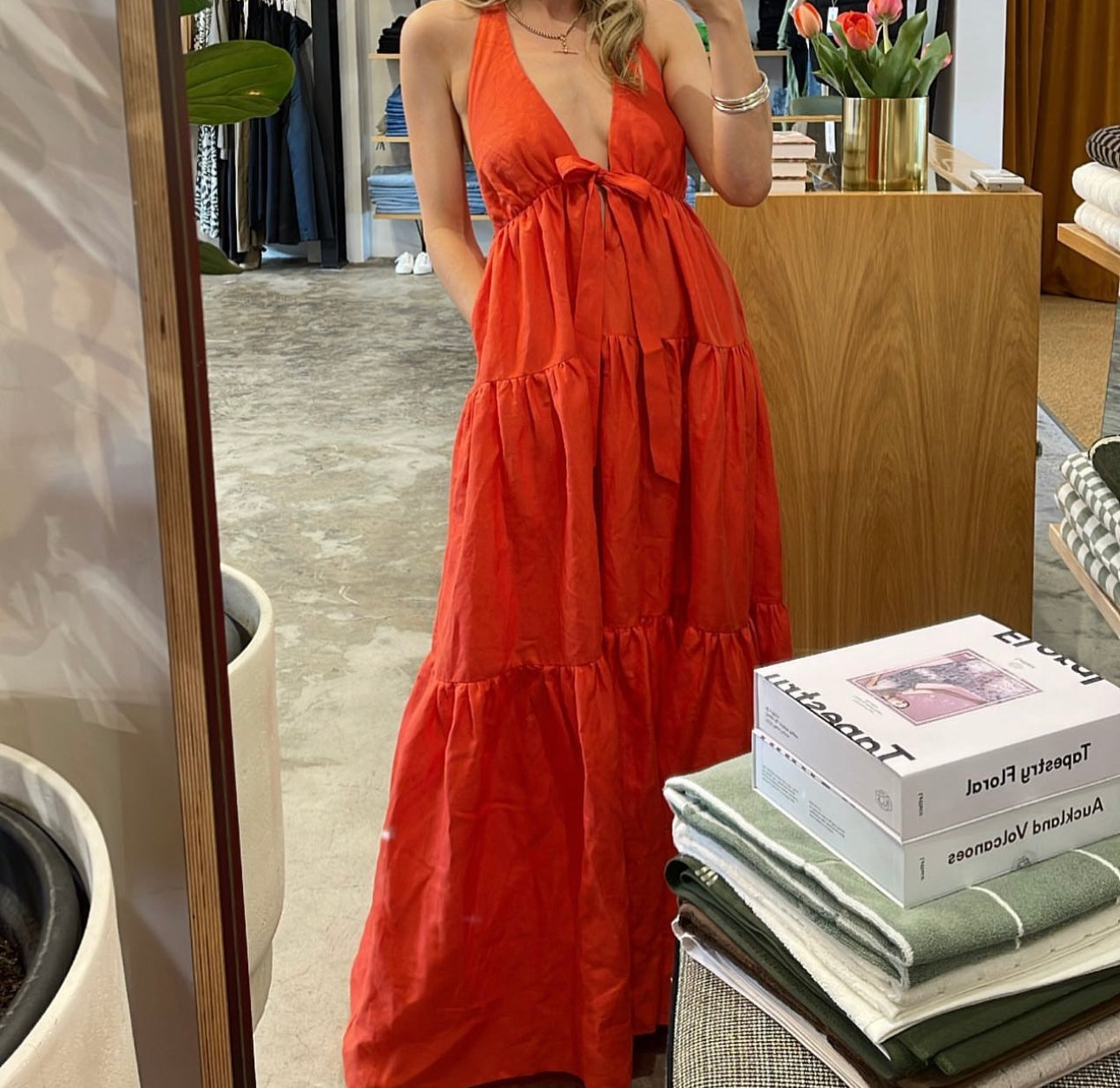 Caitlin Crisp Forever & Always Dress - Tango