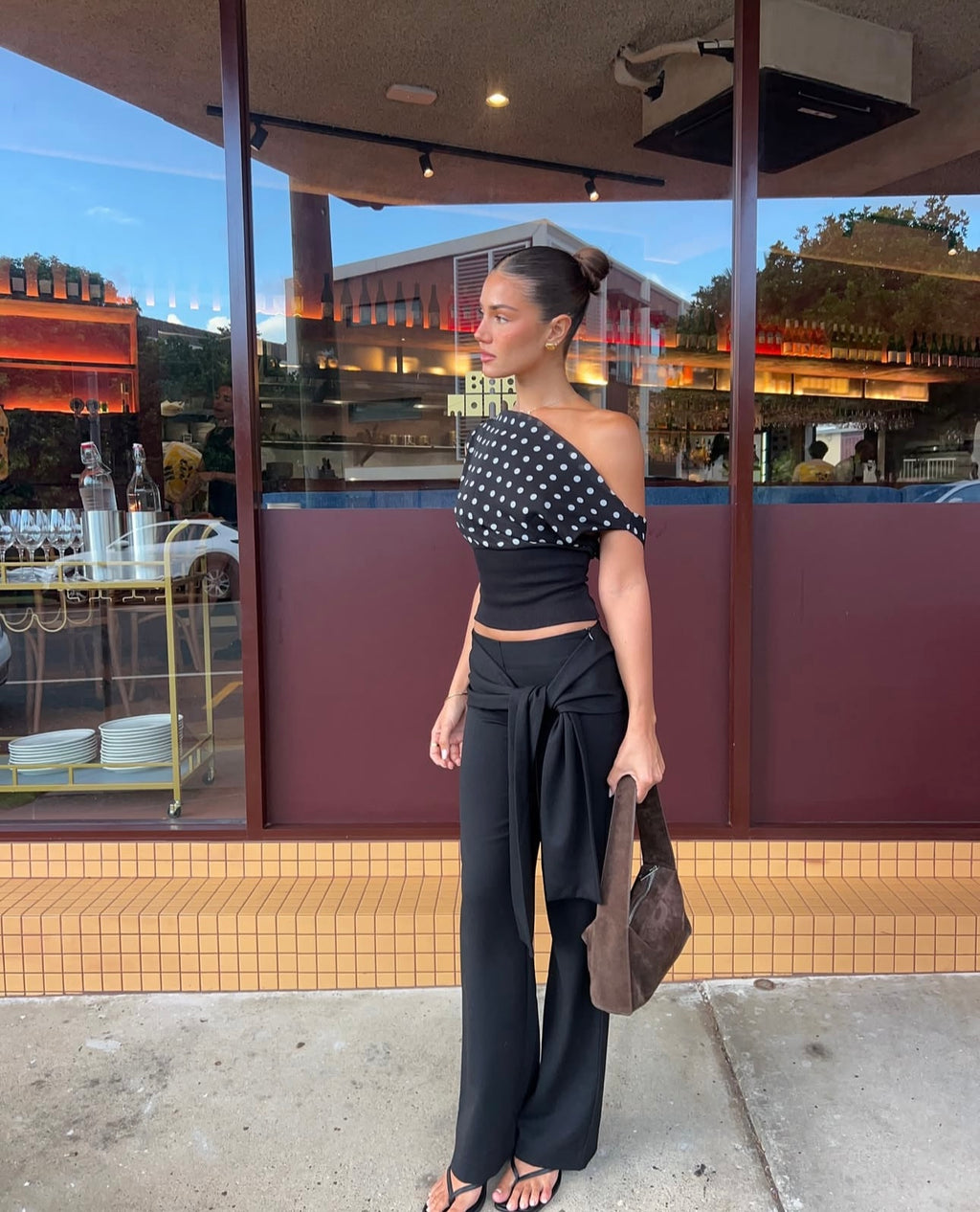 Design By Si Kimmie Polka Dotted Top