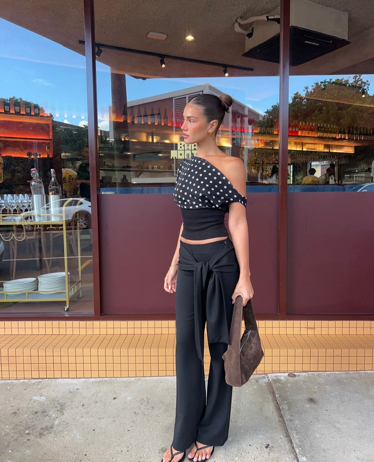 Design By Si Kimmie Polka Dotted Top