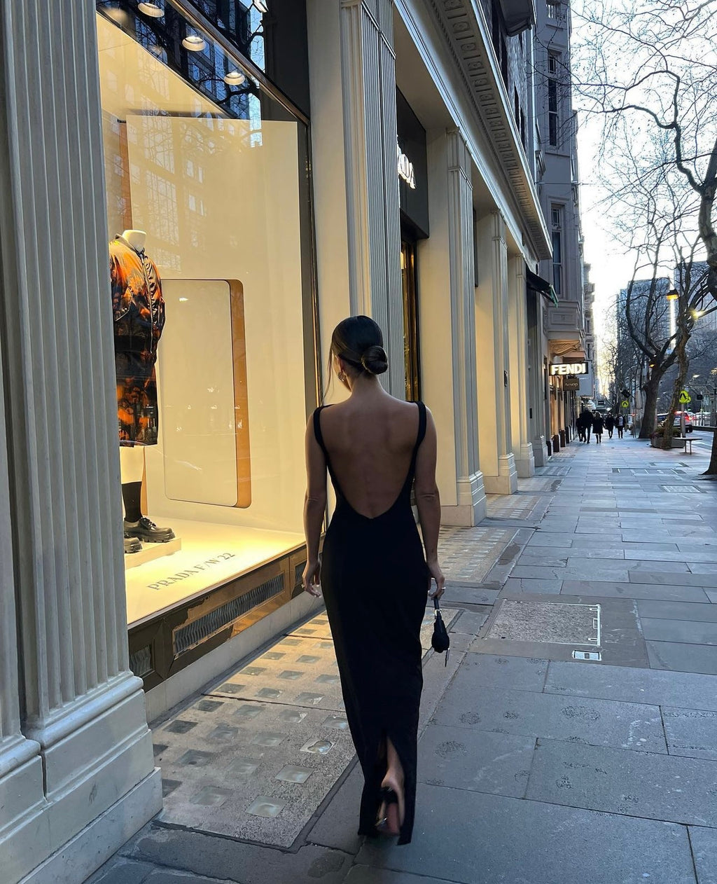 Effie Kats Verona Gown - Black