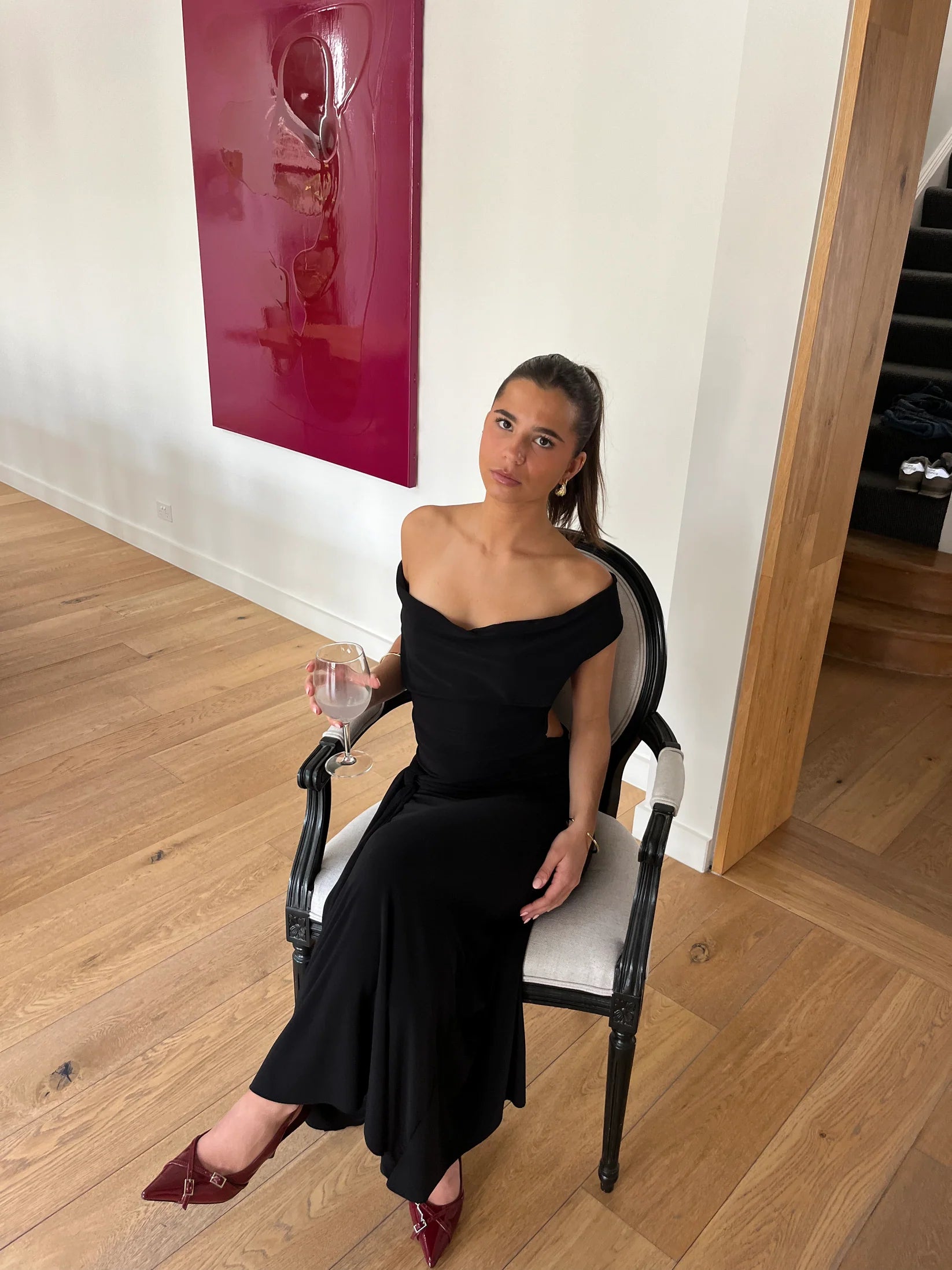 La Marie Nadia Dress - Black