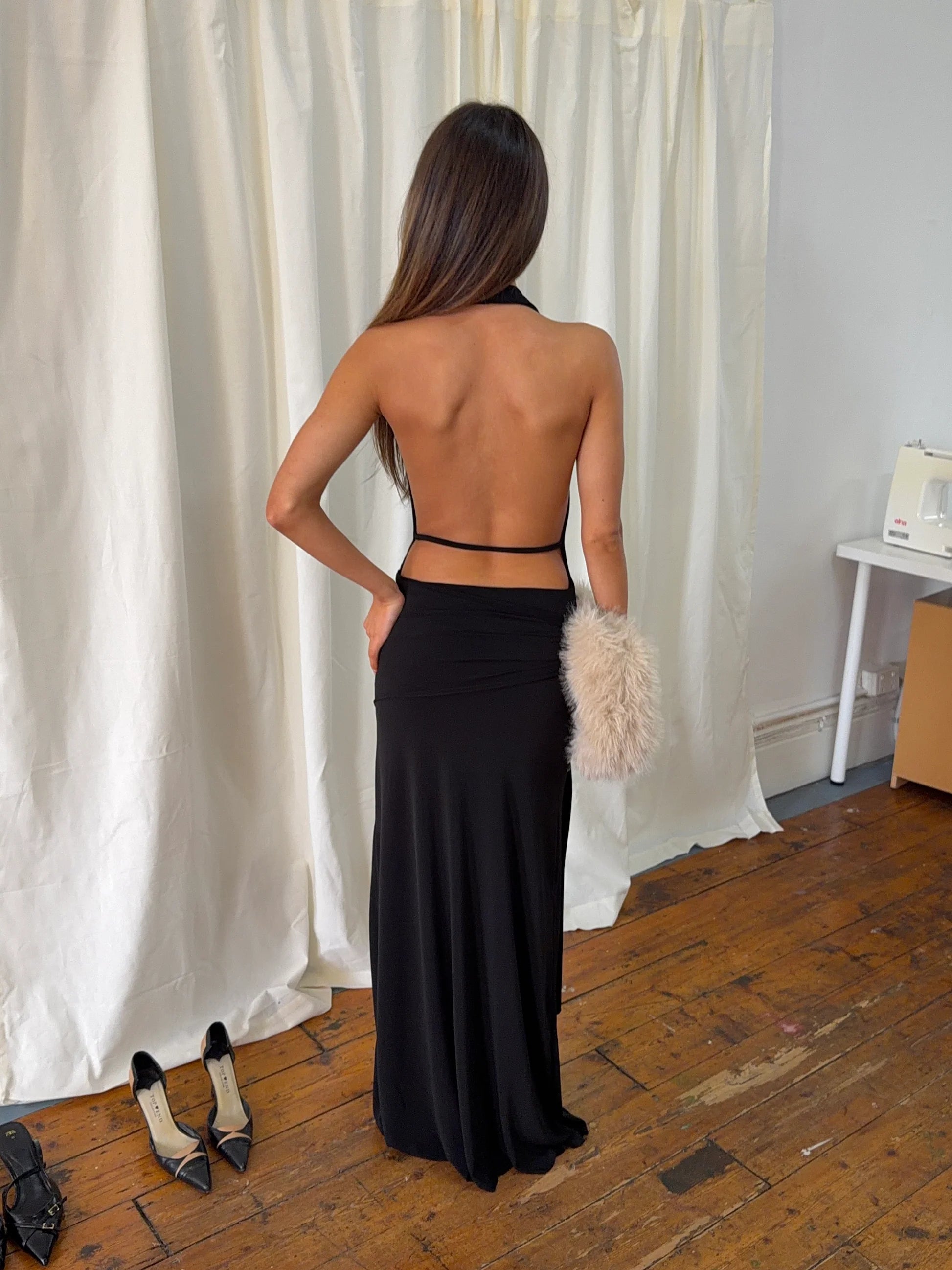 La Marie Nadia Dress - Black
