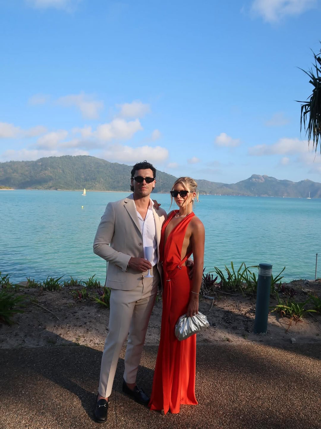 Misha Harlow Dress - Chilli