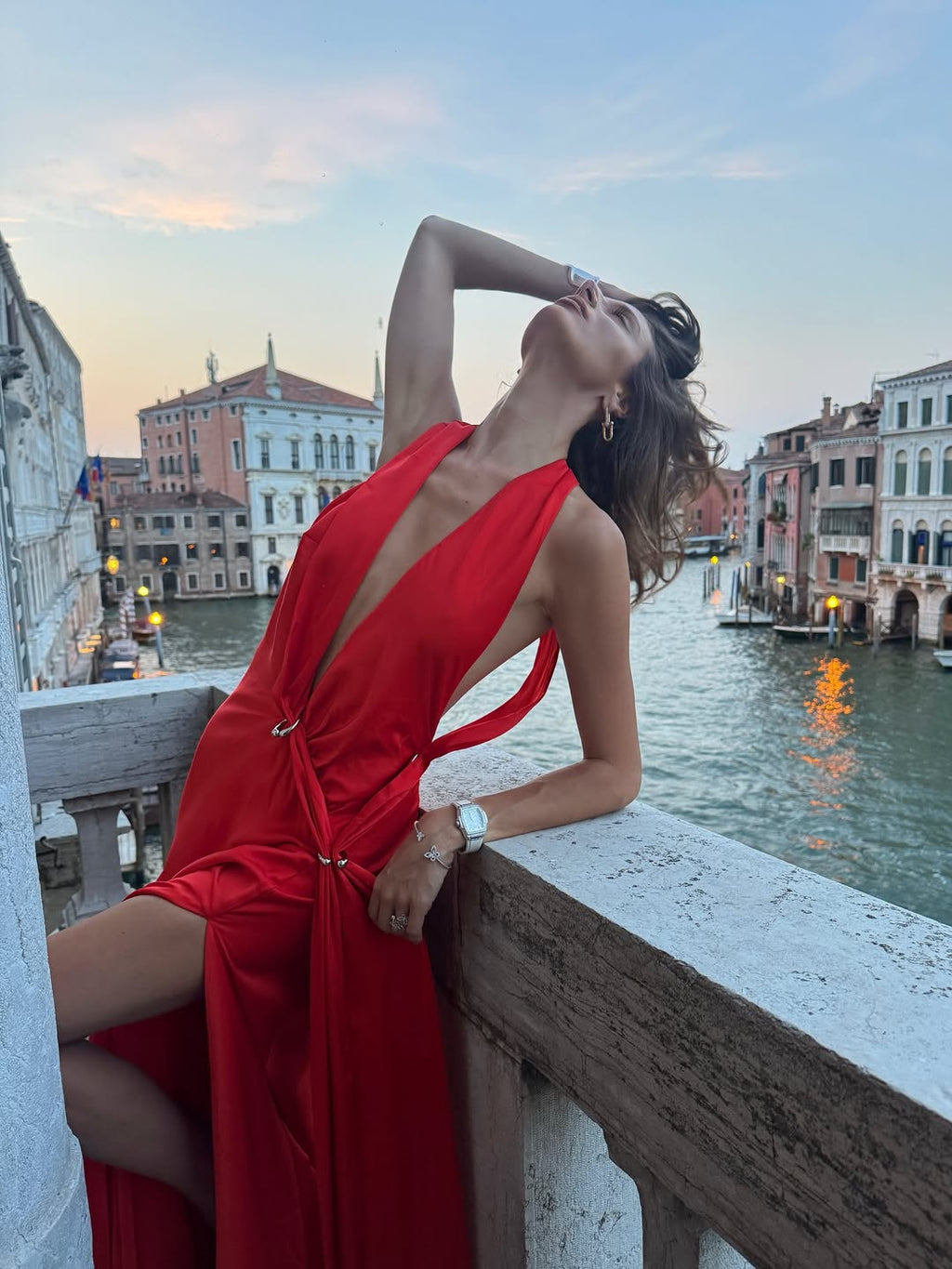 Misha Harlow Dress - Chilli