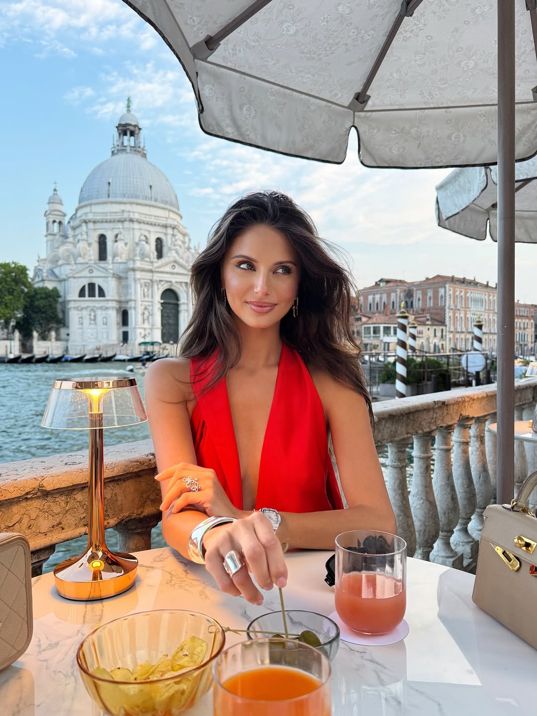 Misha Harlow Dress - Chilli