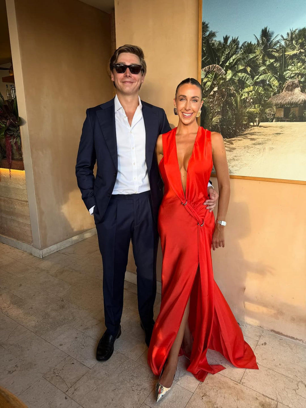 Misha Harlow Dress - Chilli