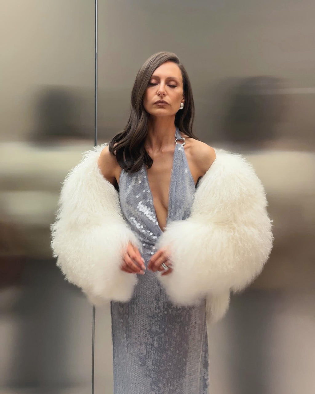 Misha Devon Sequin Dress