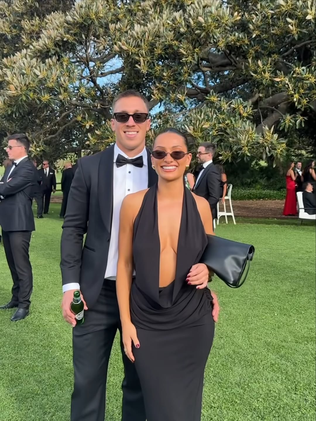 Misha Vanessa Jersey Dress - Black