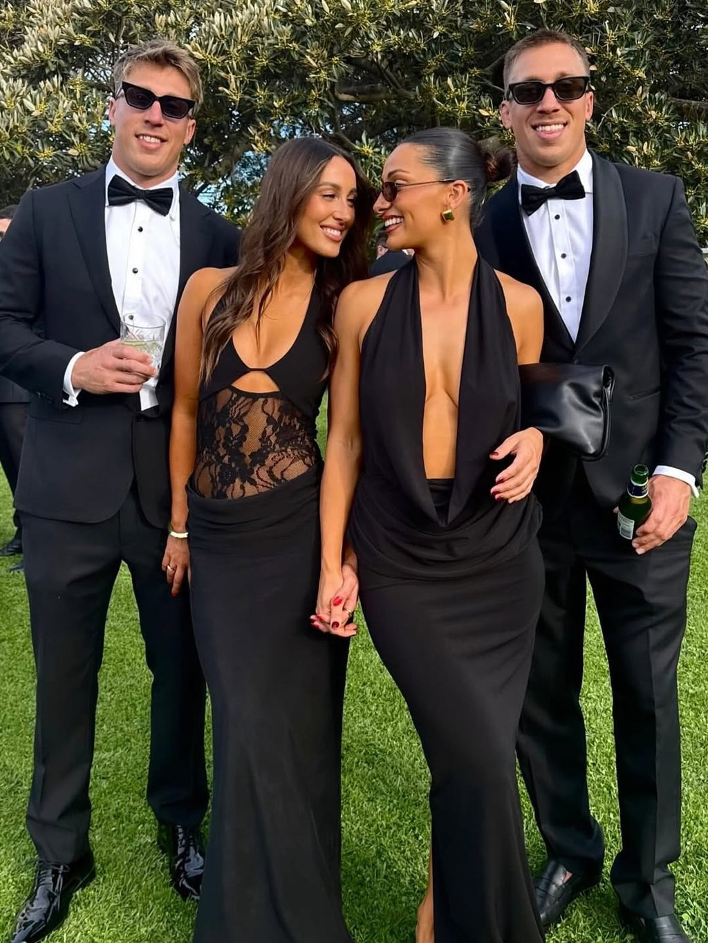 Misha Vanessa Jersey Dress - Black