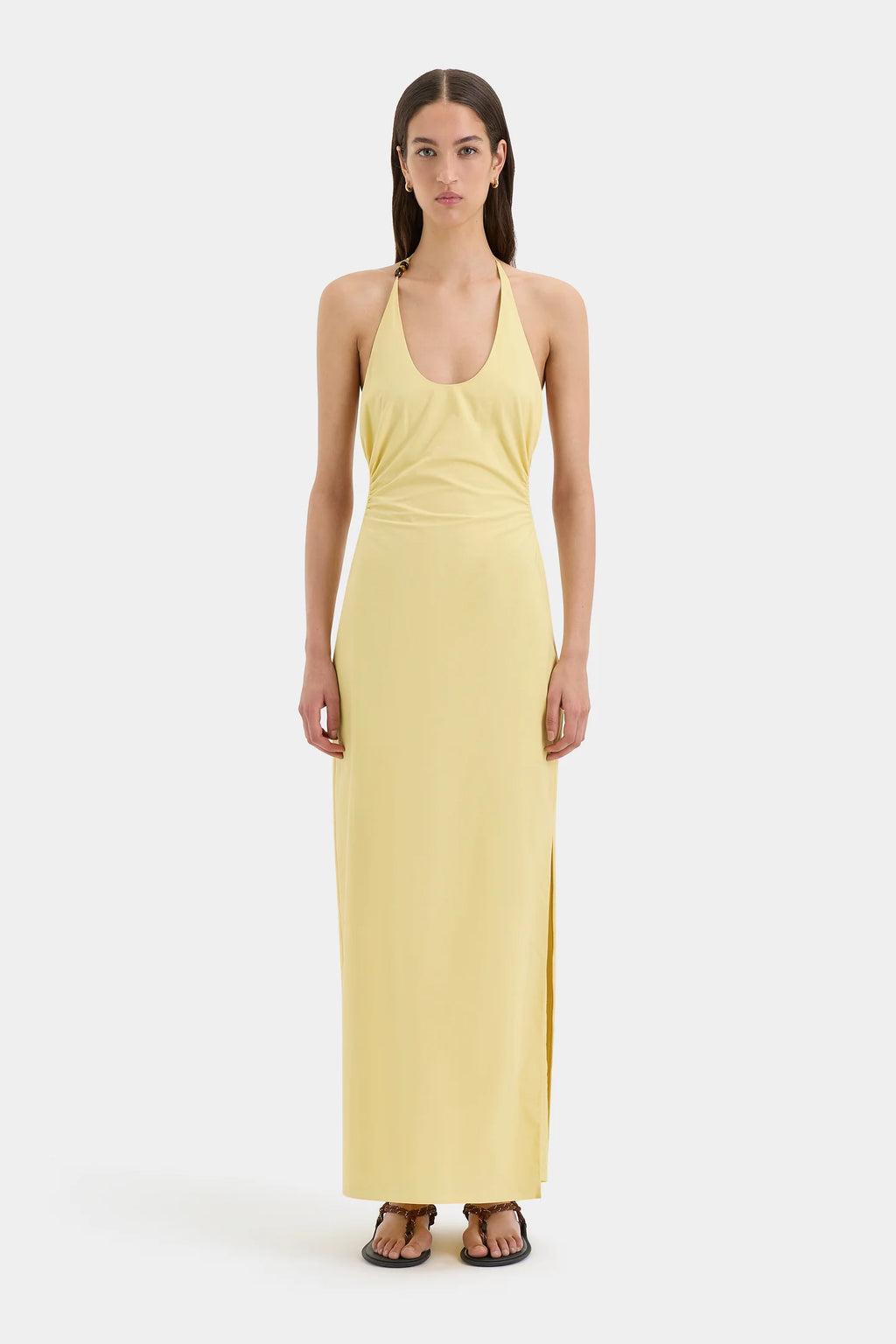 Sir The Label Magnolia Beaded Midi Dress