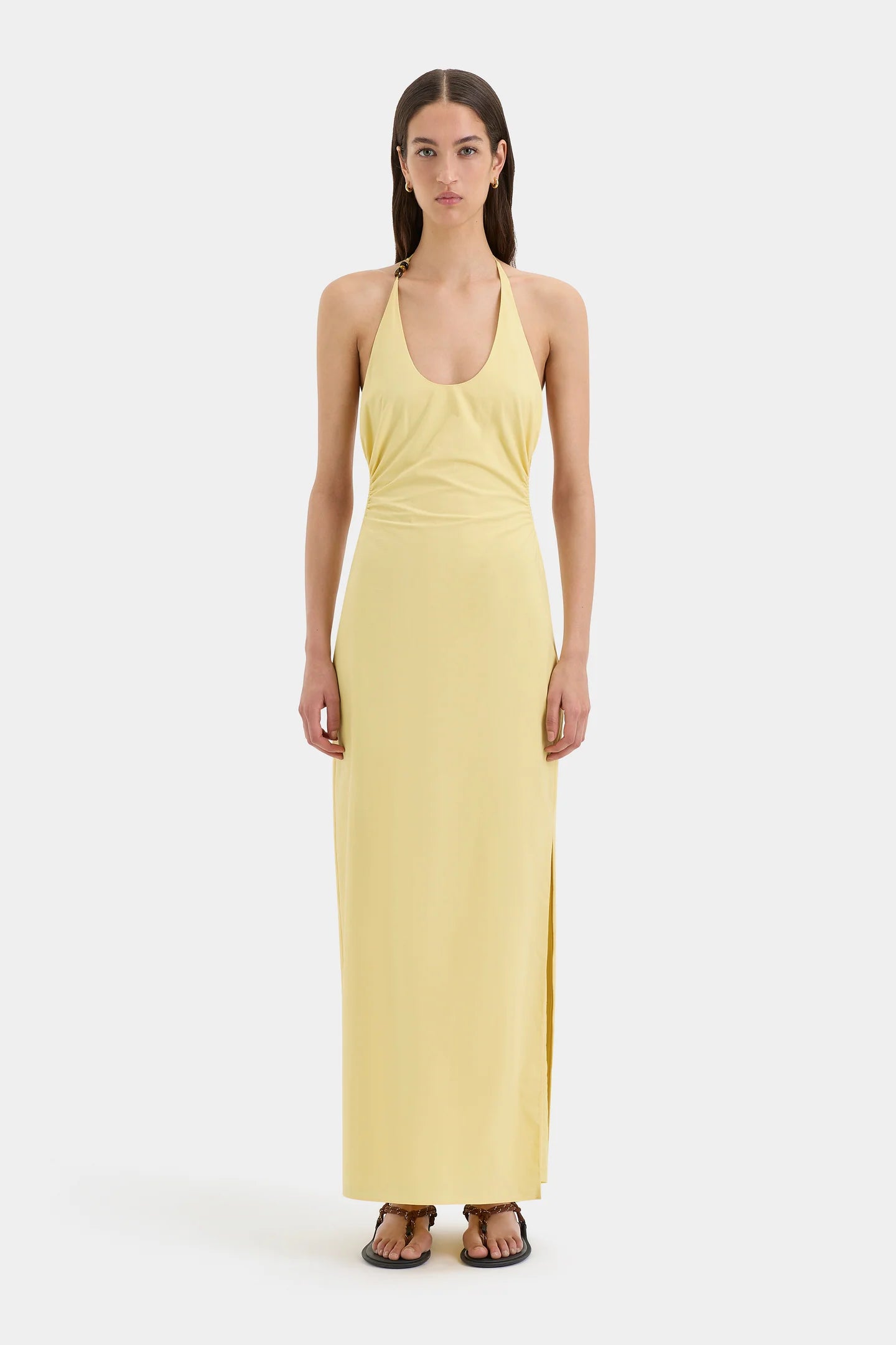 Sir The Label Magnolia Beaded Midi Dress