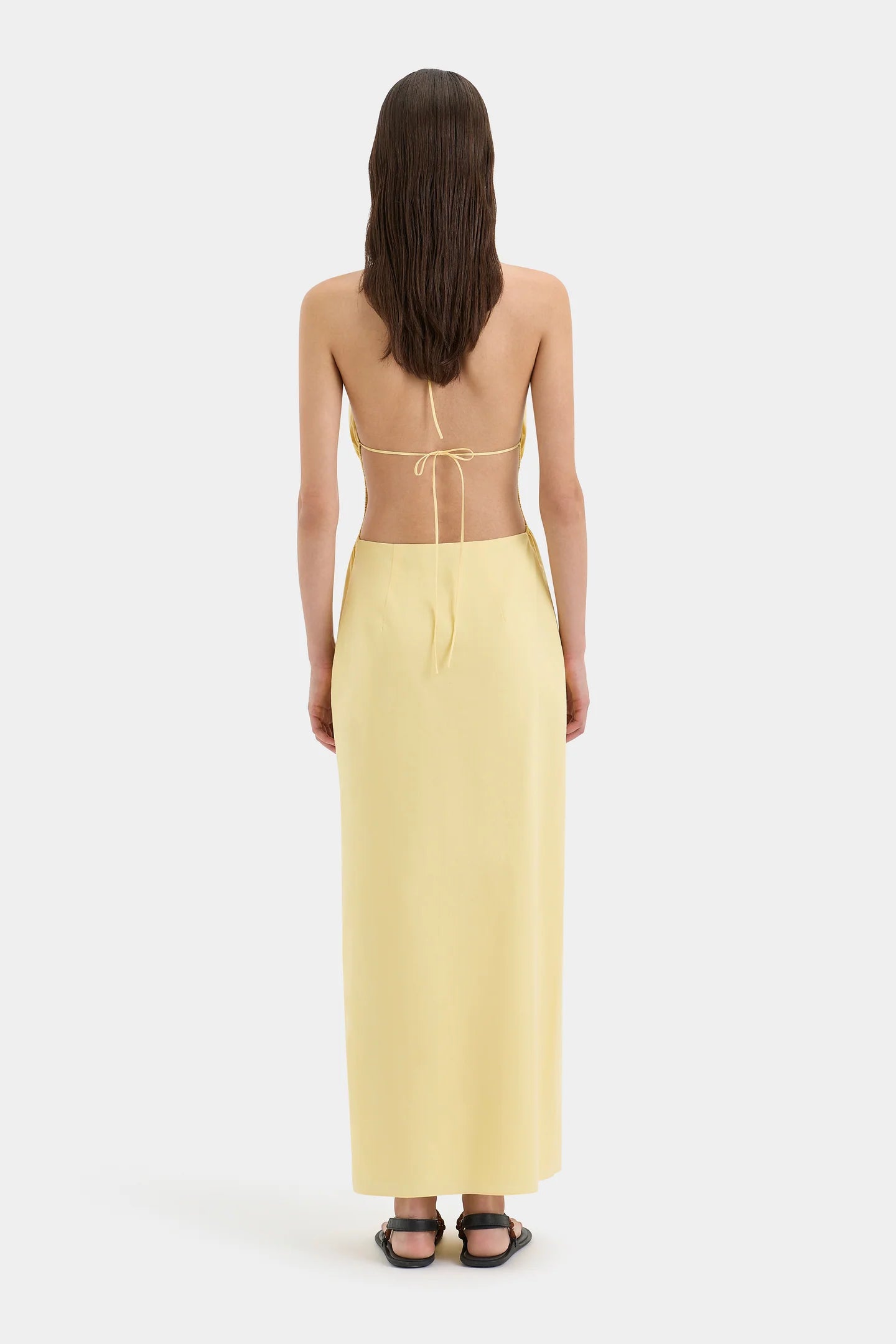 Sir The Label Magnolia Beaded Midi Dress