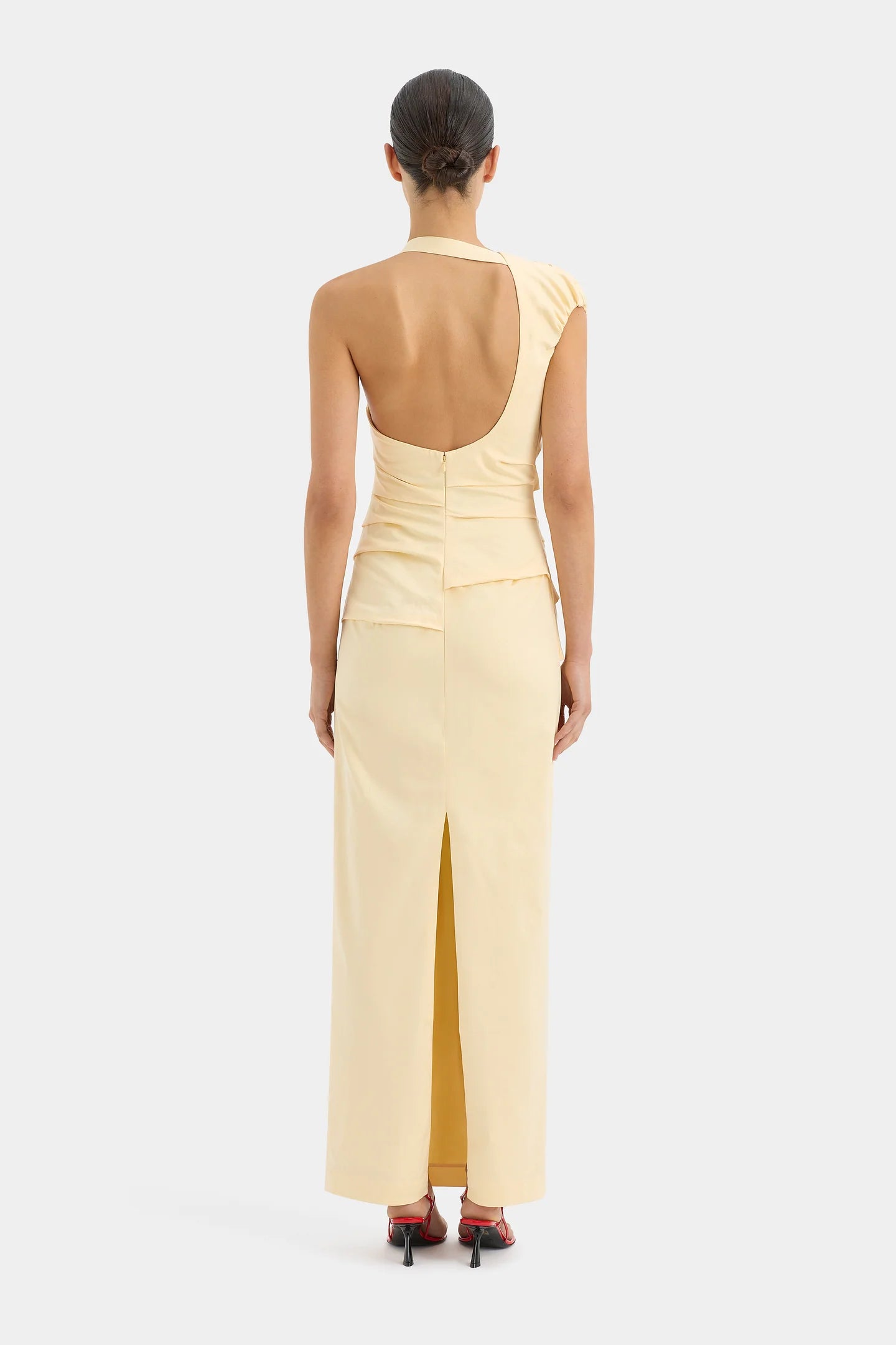 Sir The Label Giacomo Gathered Gown
