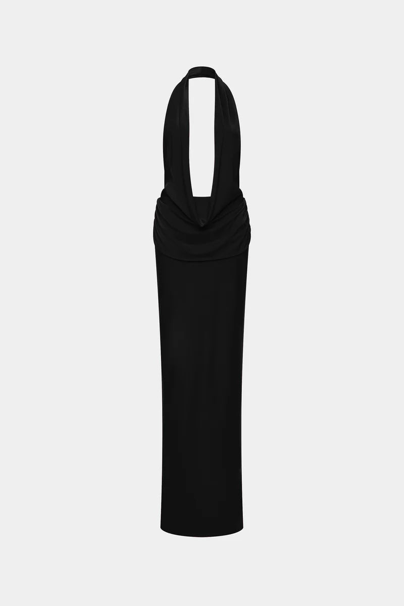 Misha Vanessa Jersey Dress - Black The Designer Collection Misha Vanessa Jersey Dress - Black The Designer Collection