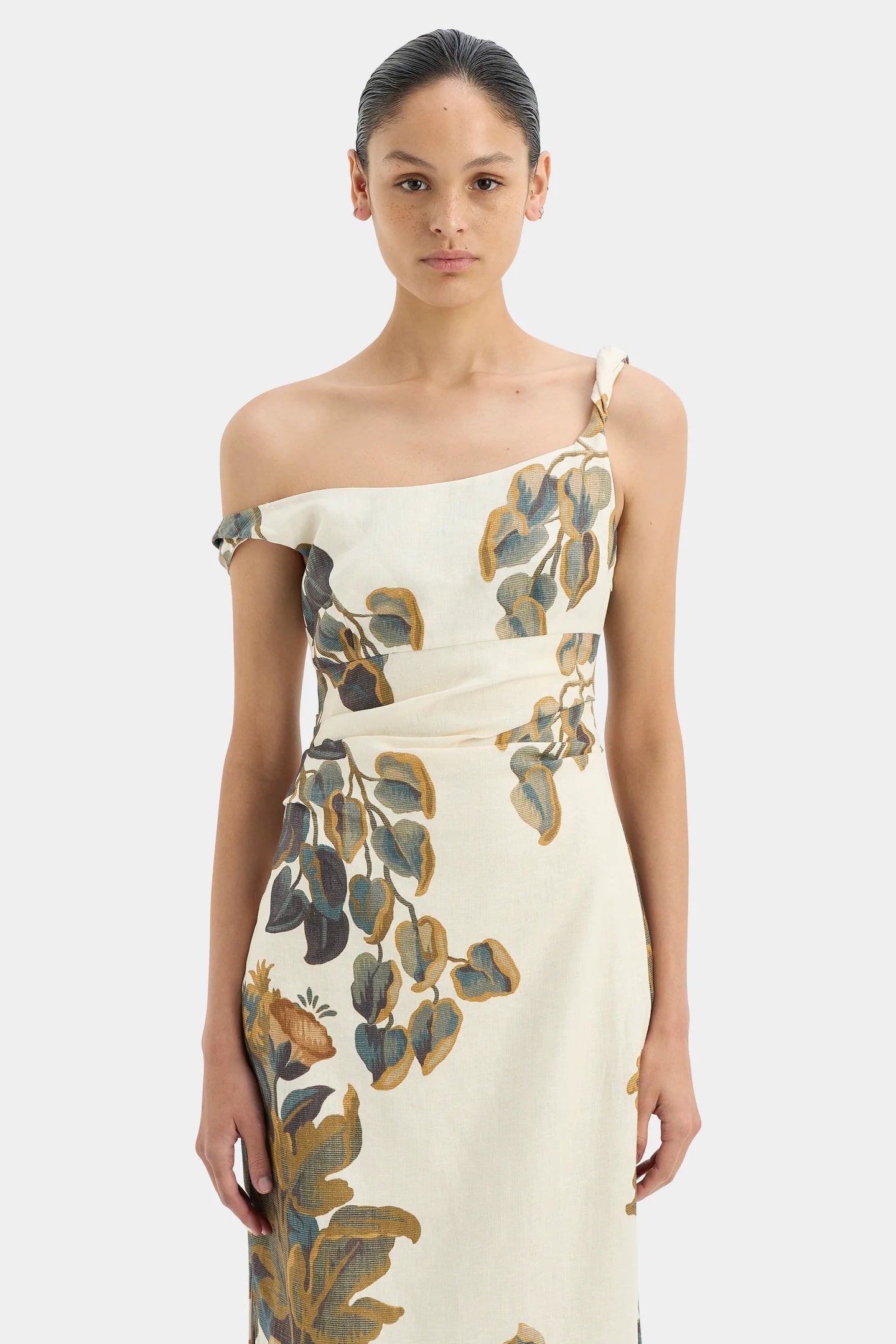 Sir The Label Evalita Twist Midi Dress