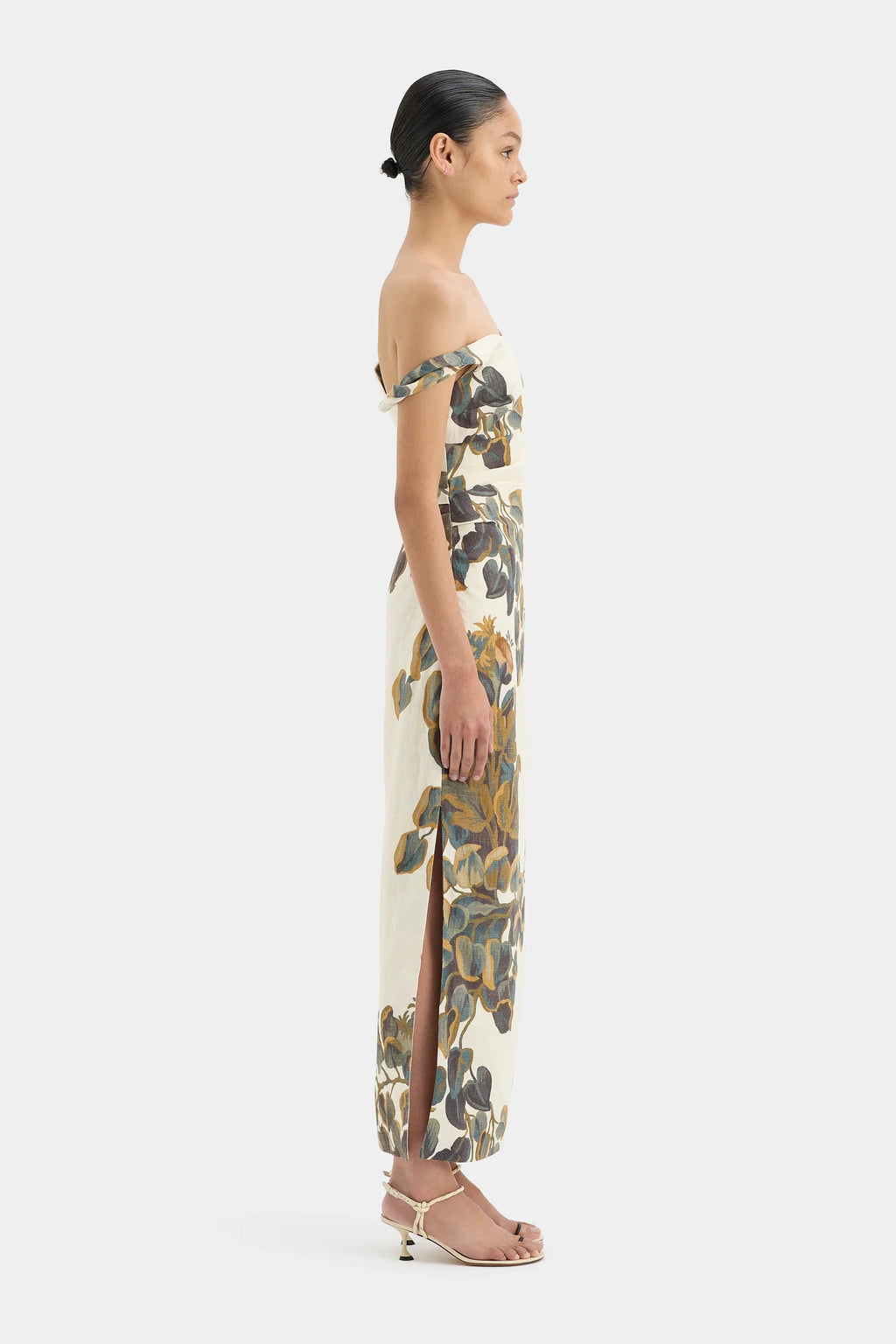 Sir The Label Evalita Twist Midi Dress