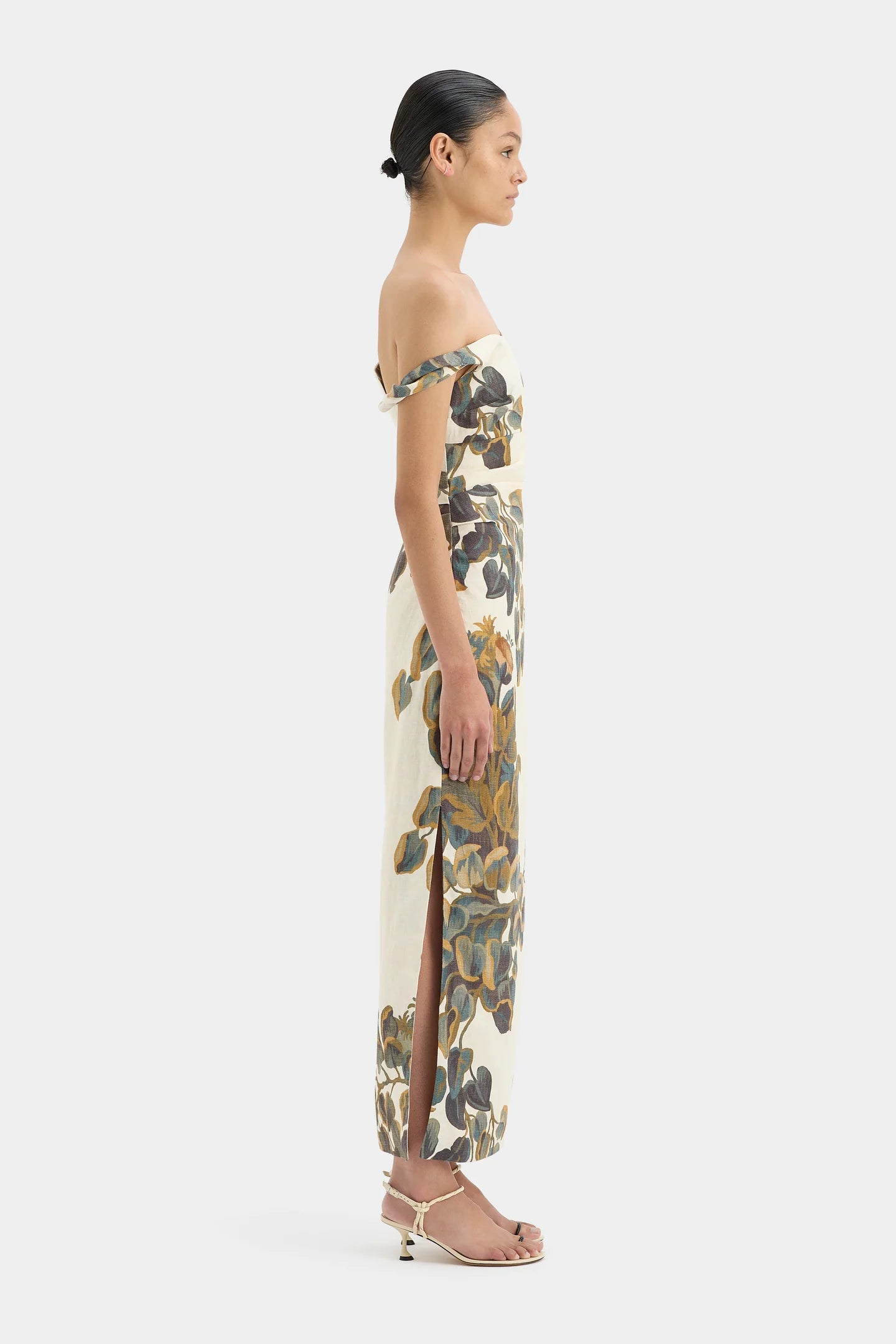 Sir The Label Evalita Twist Midi Dress