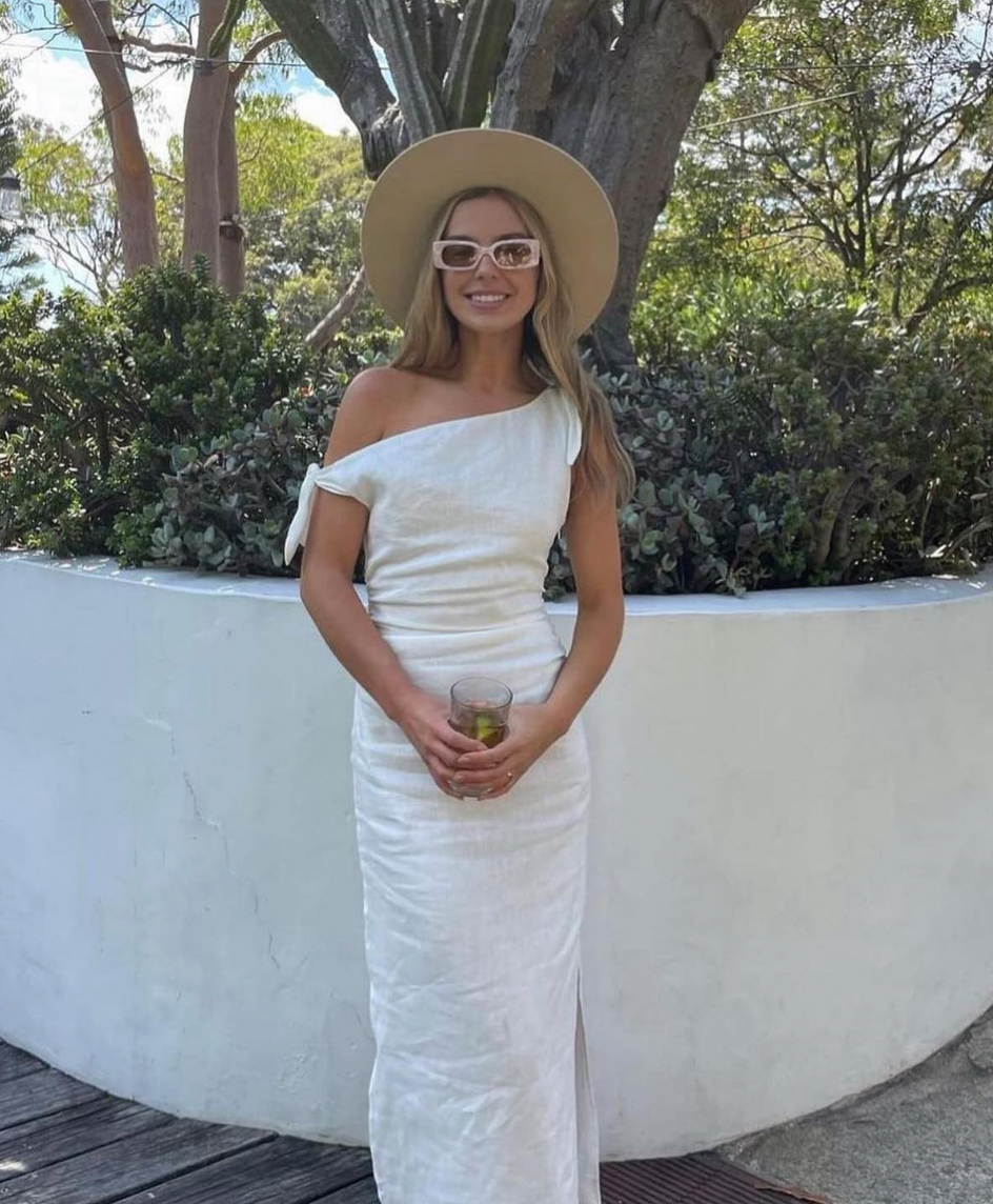 Sir The Label Bettina Off Shoulder Dress