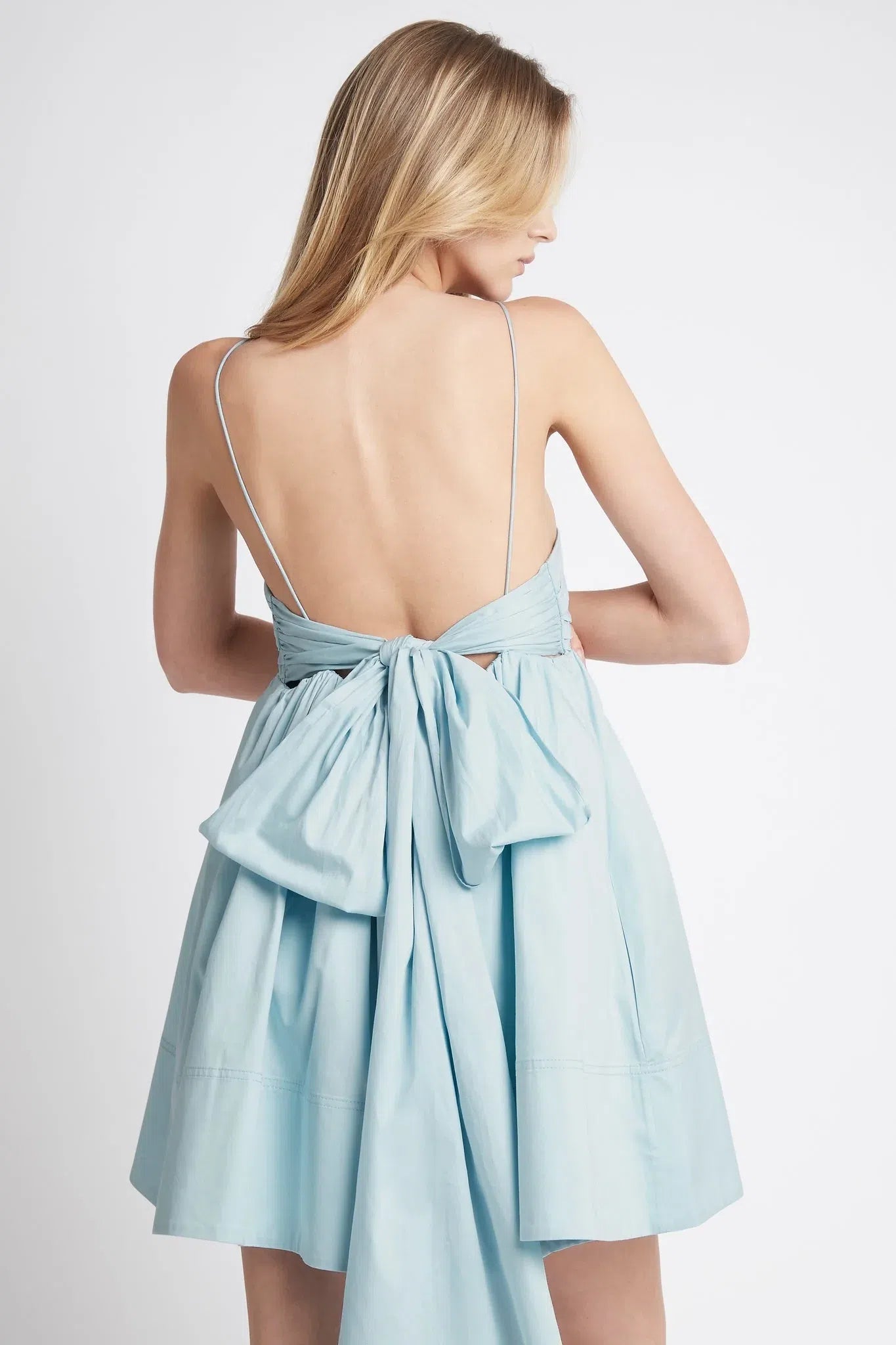 Aje Cantina Mini Bow Dress