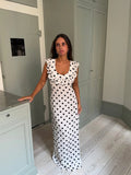 Design By Si Luna Dress - White/Black