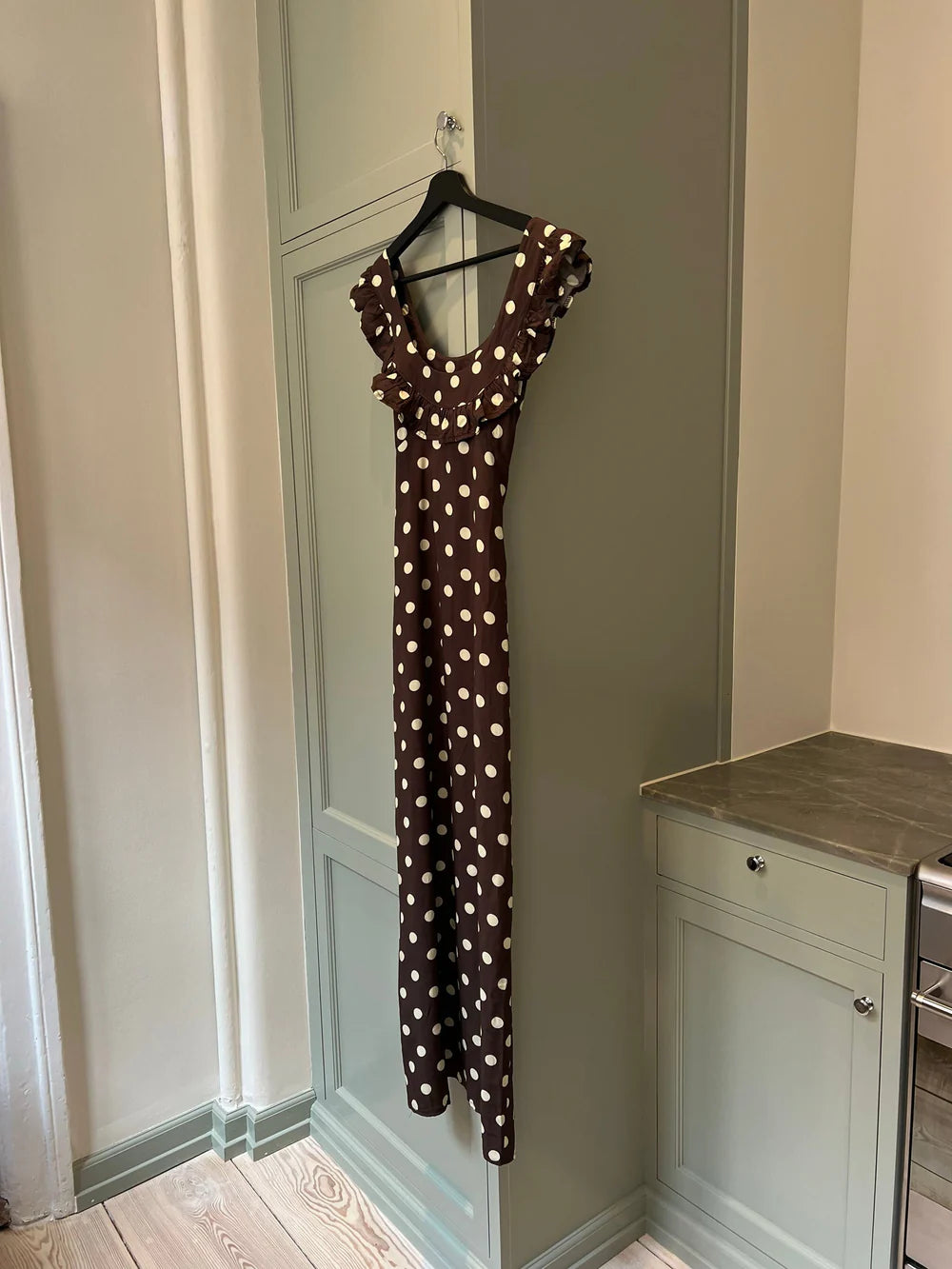 Design By Si Luna Dress - Brown/Yellow