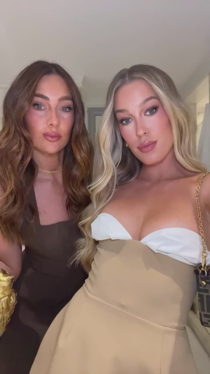 Odd Muse Ultimate Muse Exclusive Bardot Dress - Camel