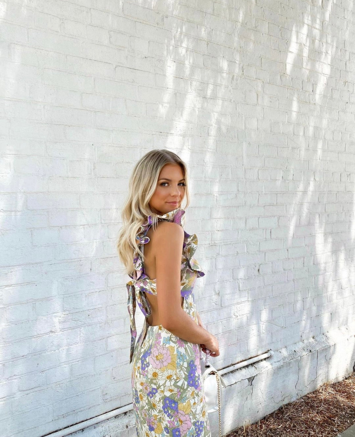 Zimmermann Super Eight Frilled Midi Dress