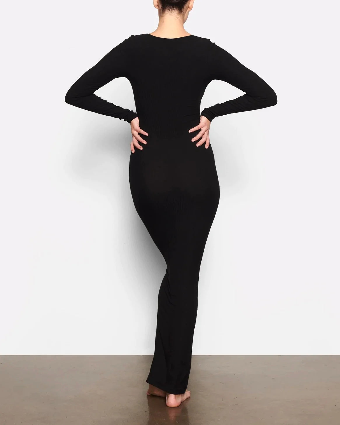 Skims Long Sleeve Maxi – The Designer Collection